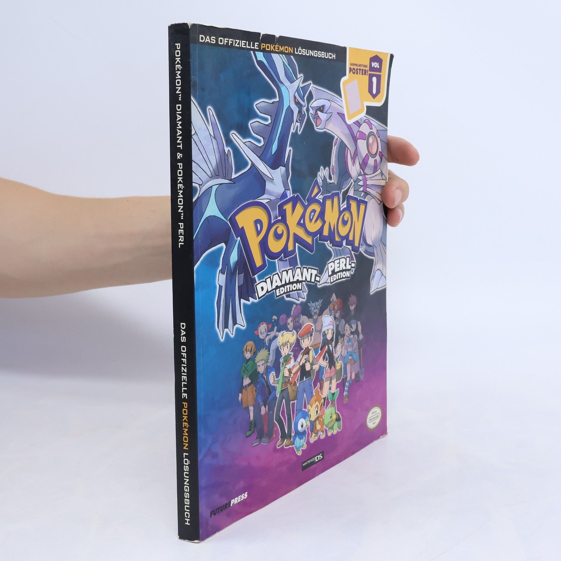 Autorenkollektiv Pokémon Diamant + Pearl Edition, Das offizielle Lösungsbuch