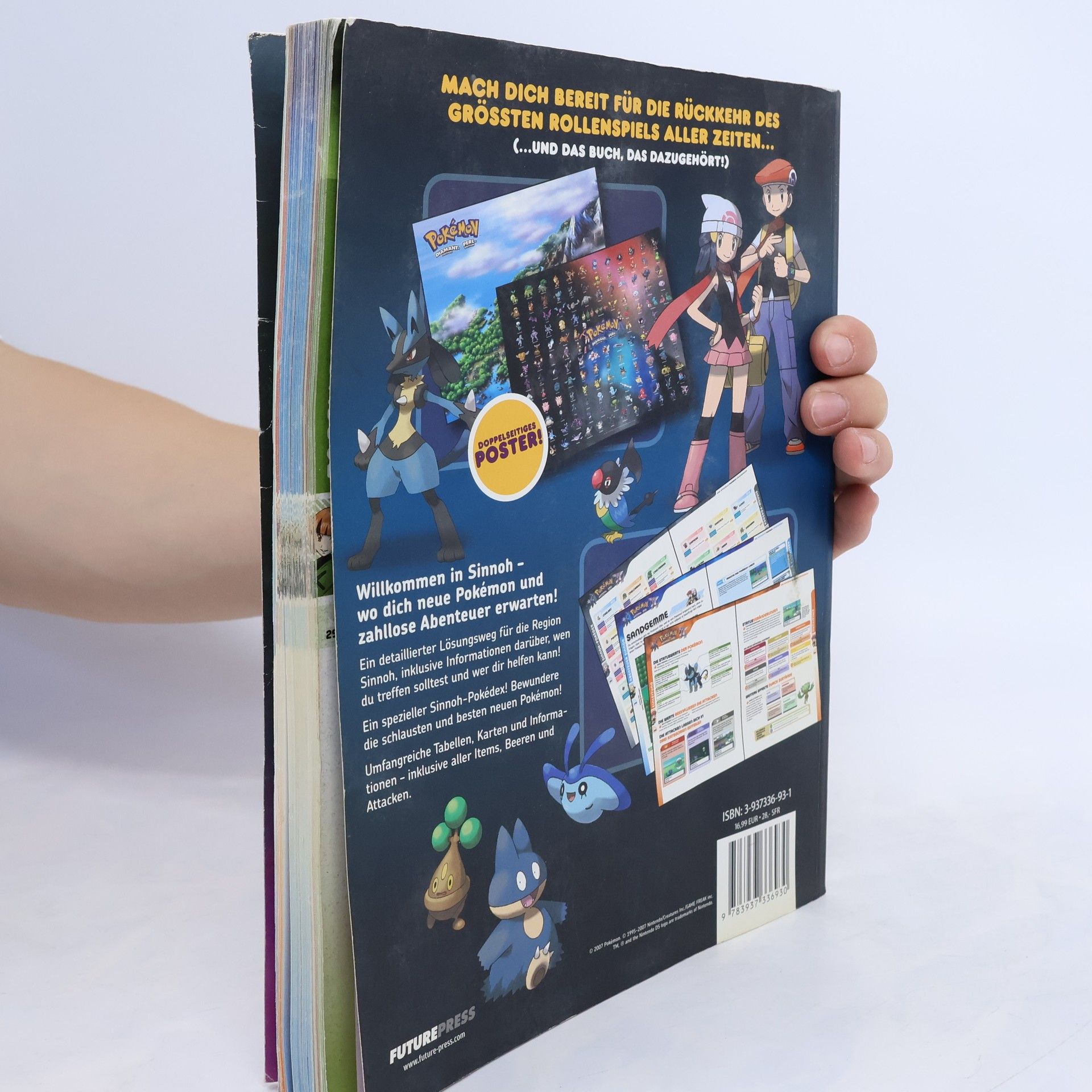 Kolektív autorov Pokémon Diamant + Pearl Edition, Das offizielle Lösungsbuch