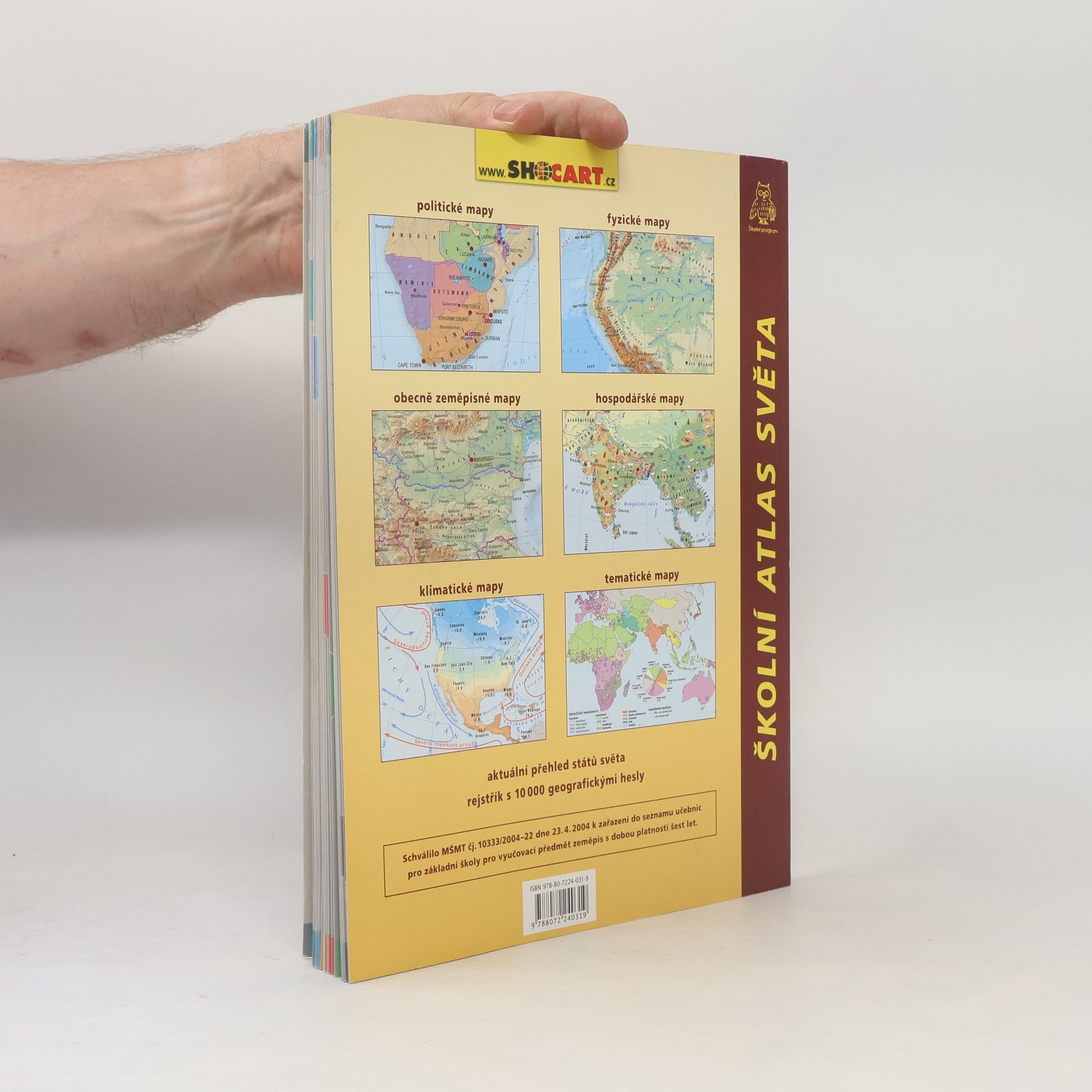 Pavla Tesaříková Školní atlas světa