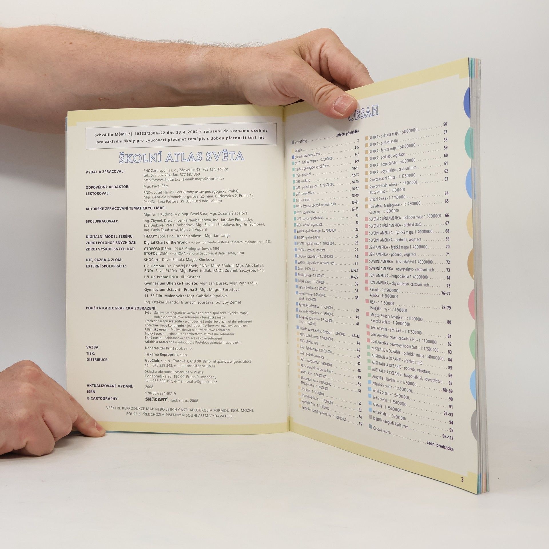 Pavla Tesaříková Školní atlas světa