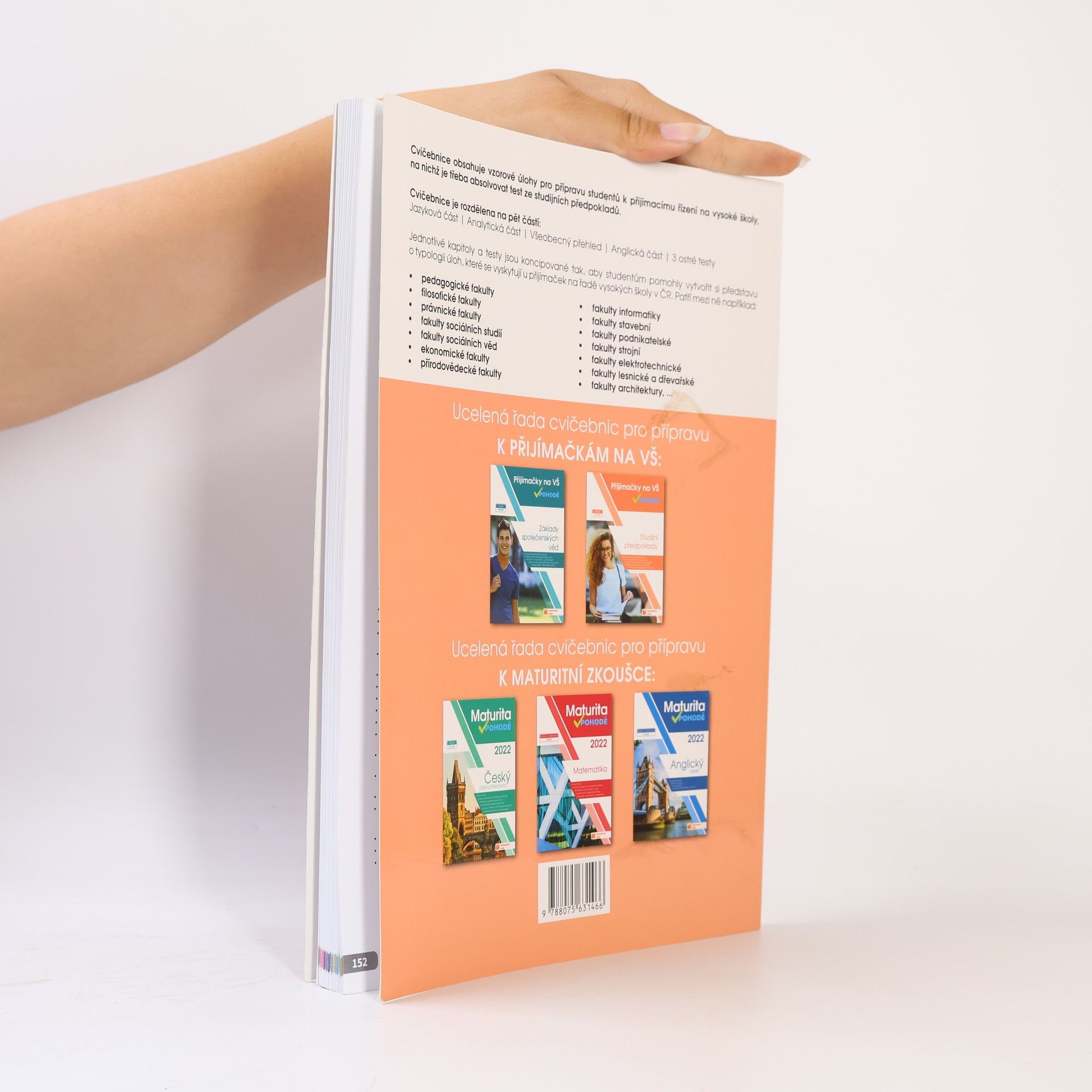 Various authors Přijímačky na VŠ v pohodě : studijní předpoklady