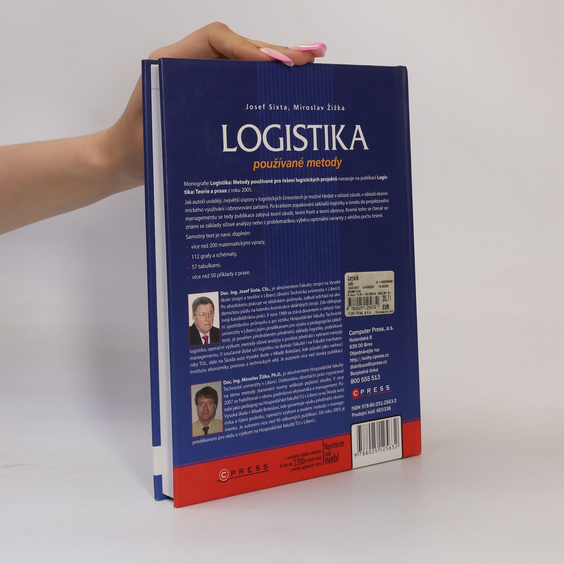 Josef Sixta Logistika: Používané metody