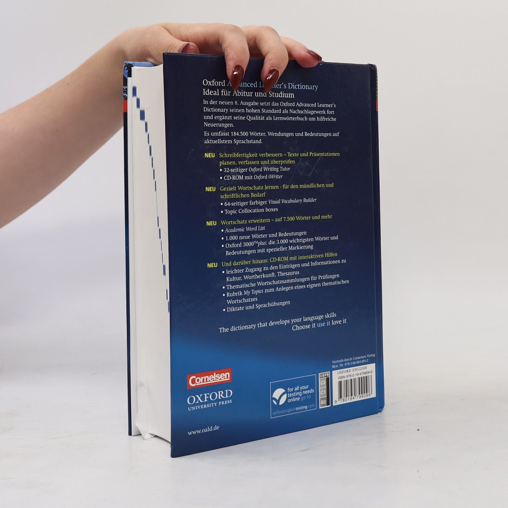 Autores varios Oxford advanced learner's dictionary