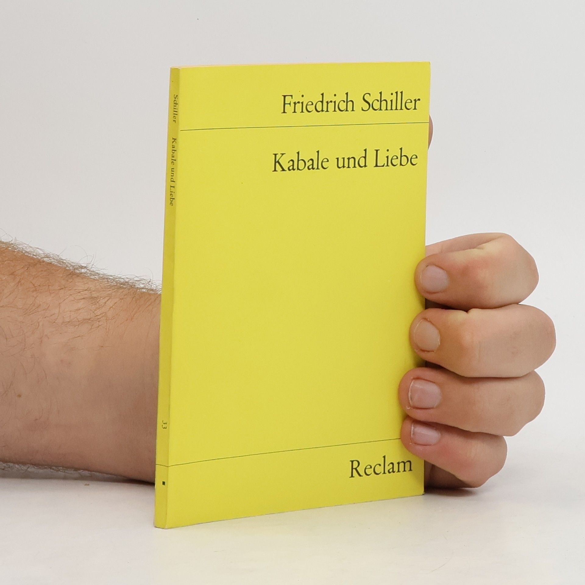 Friedrich Schiller Kabale und Liebe