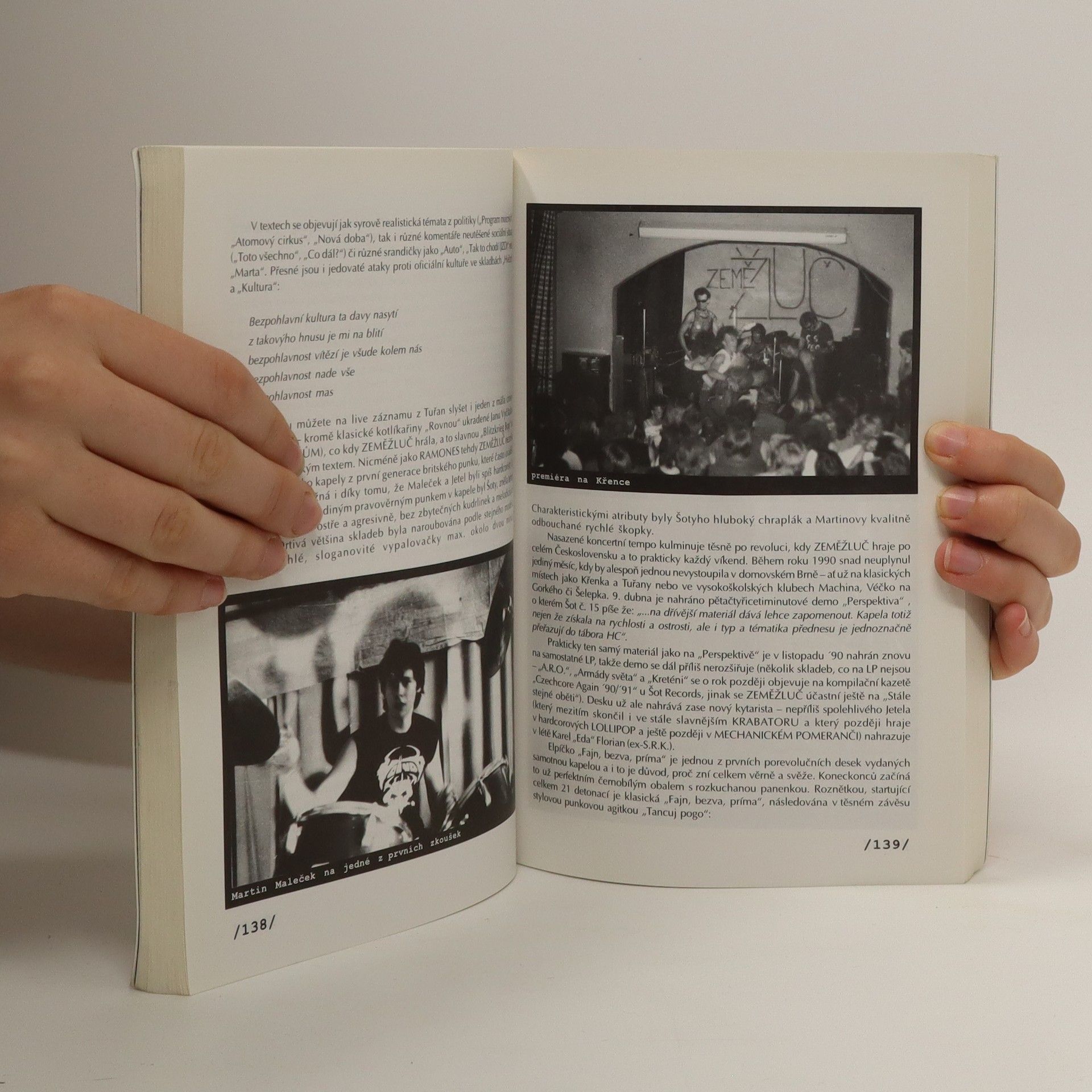 Various authors Kytary a řev aneb co bylo za zdí