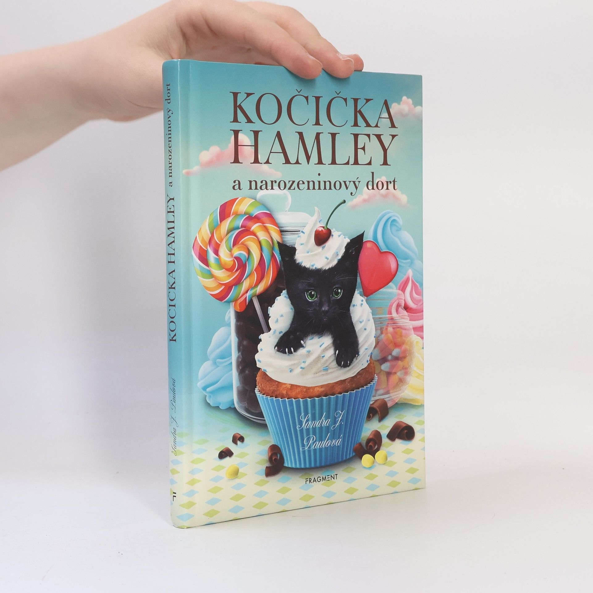 Sandra J. Paul Kočička Hamley a narozeninový dort