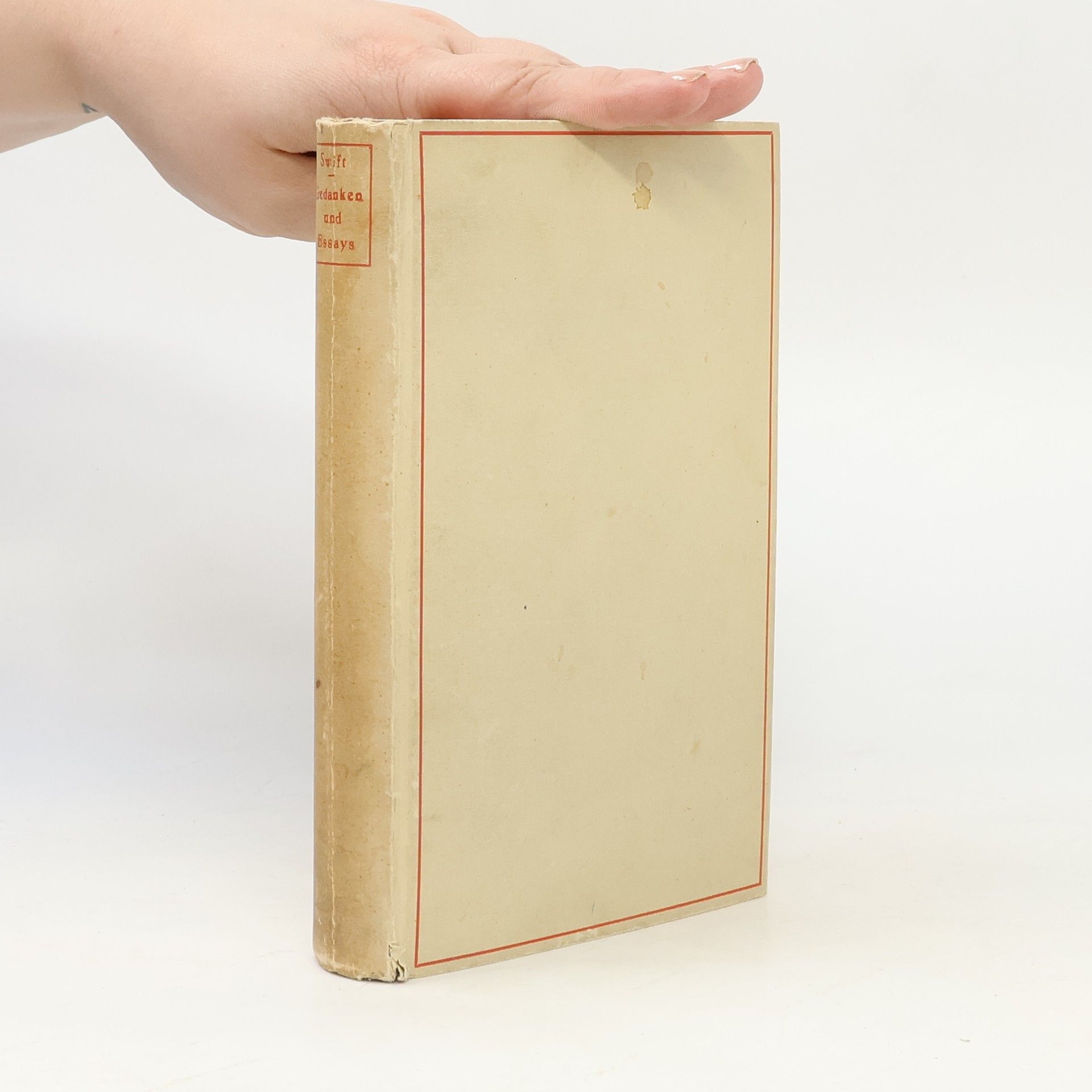 Jonathan Swift Gedanken und Essays