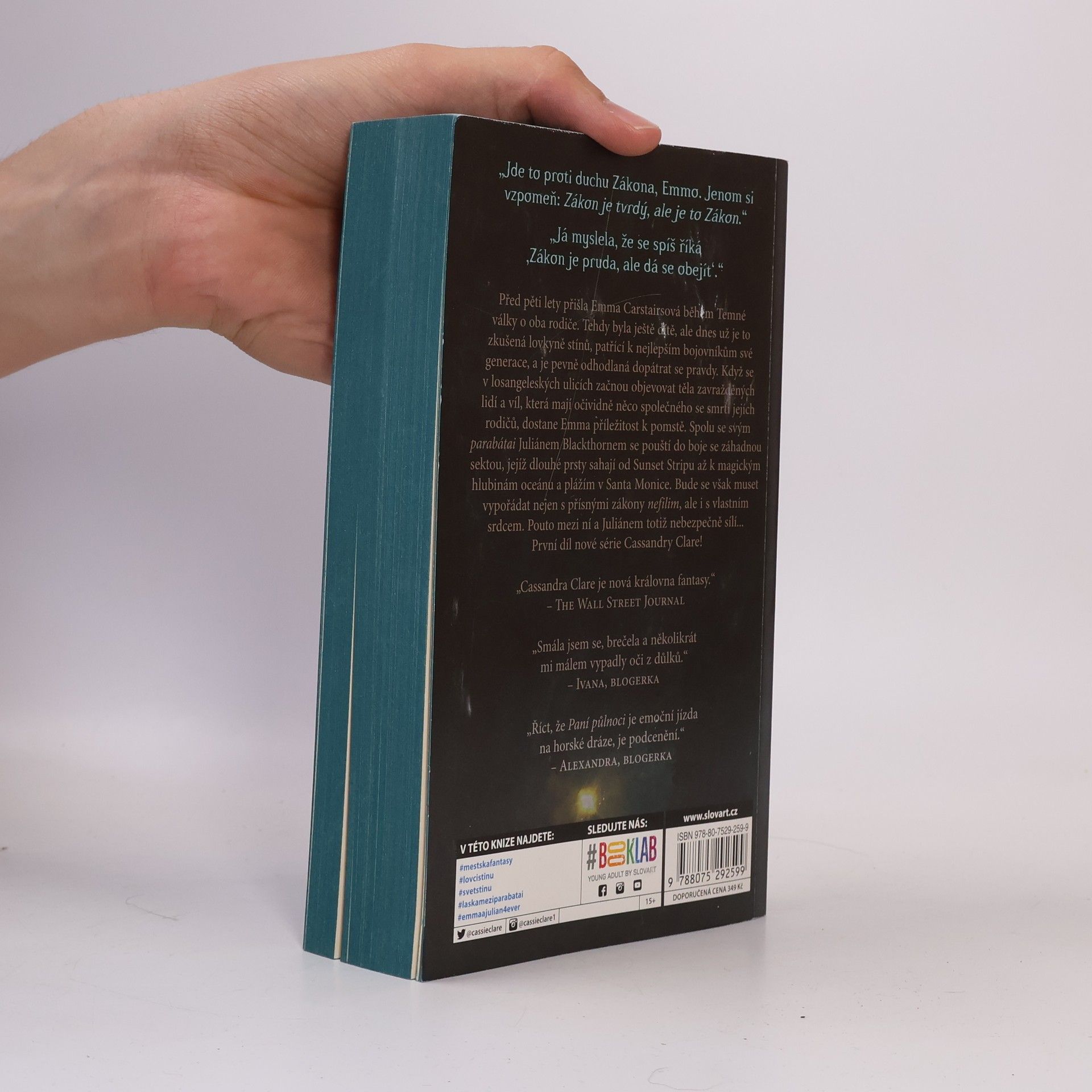 Cassandra Clare Temné lsti. Kniha první, Paní půlnoci