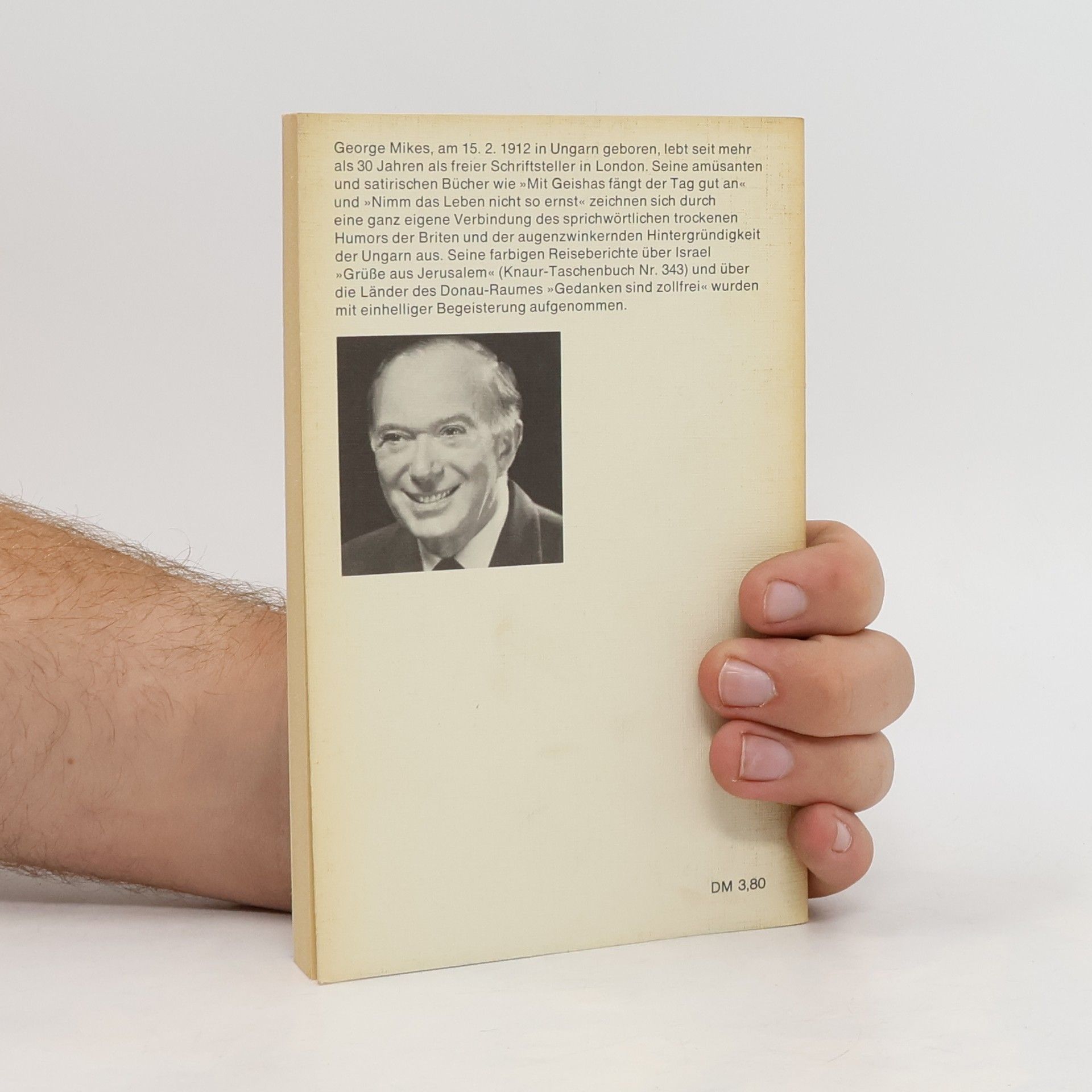 George Mikes Grüsse aus Jerusalem