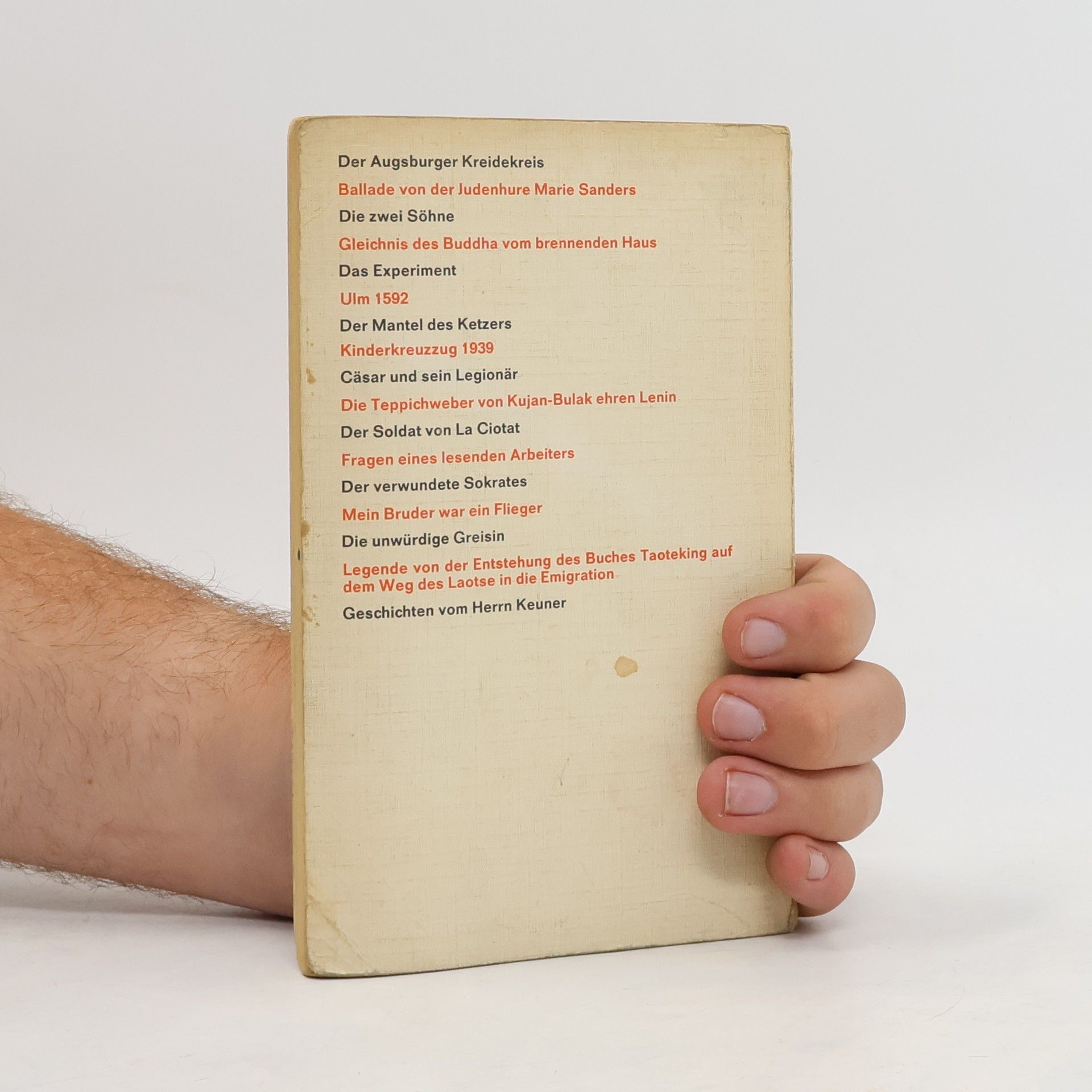 Bertolt Brecht Kalendargeschichten