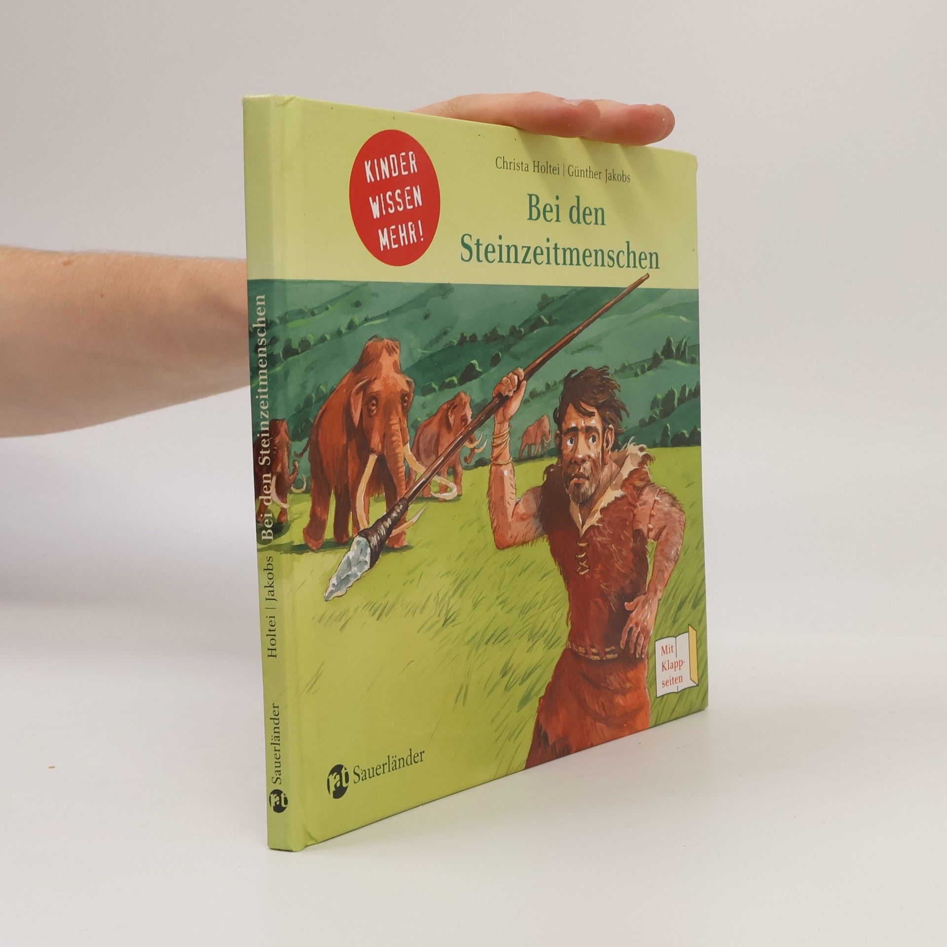 Christa Holtei Bei den Steinzeitmenschen