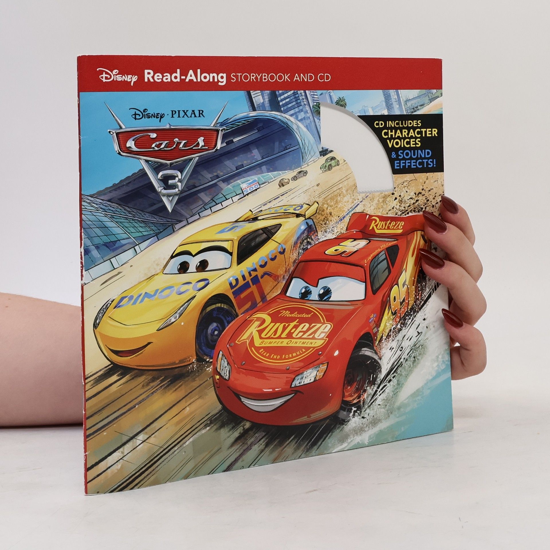 Walt Disney Company Cars 3 Read-Along Storybook and CD
