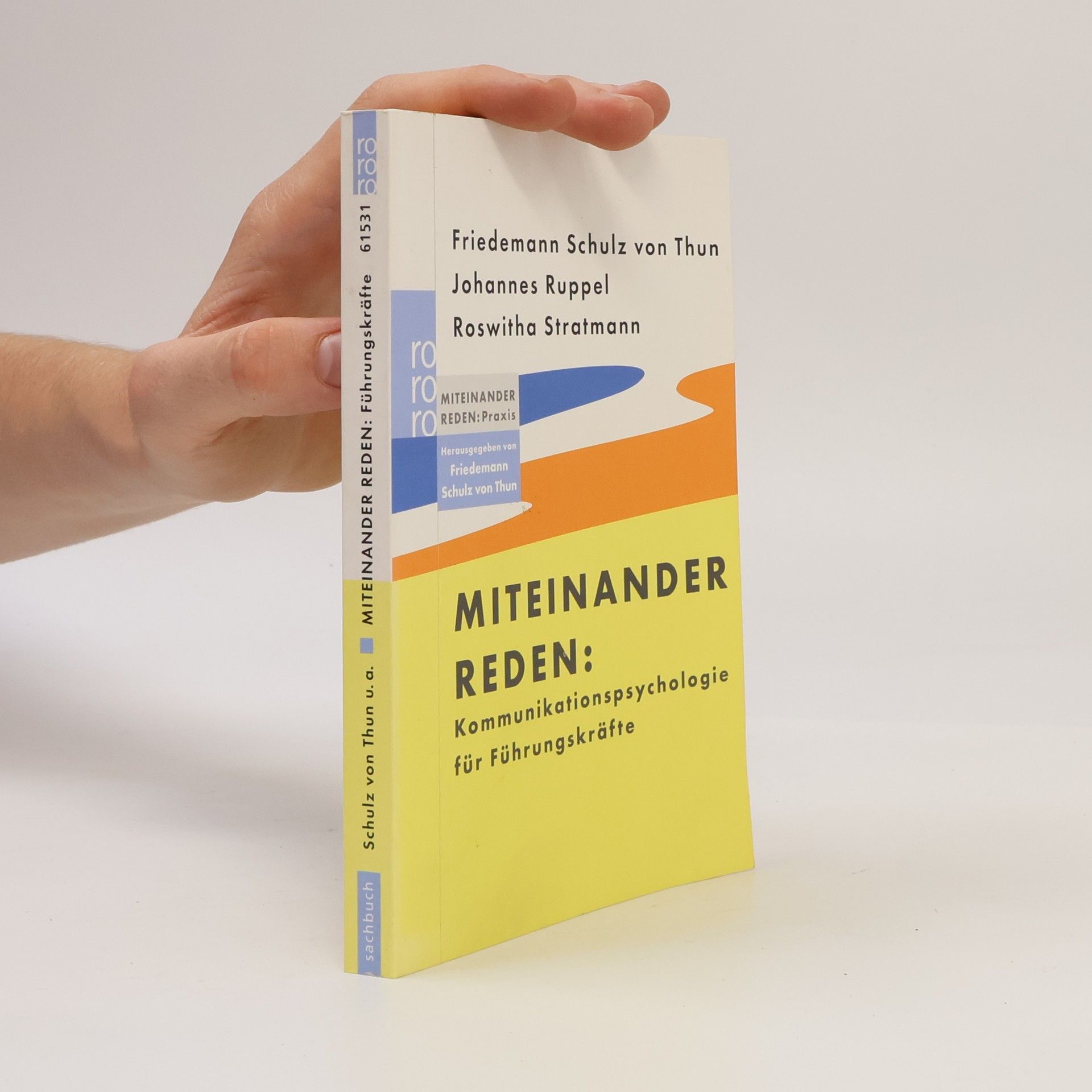 Friedemann Schulz von Thun Miteinander reden