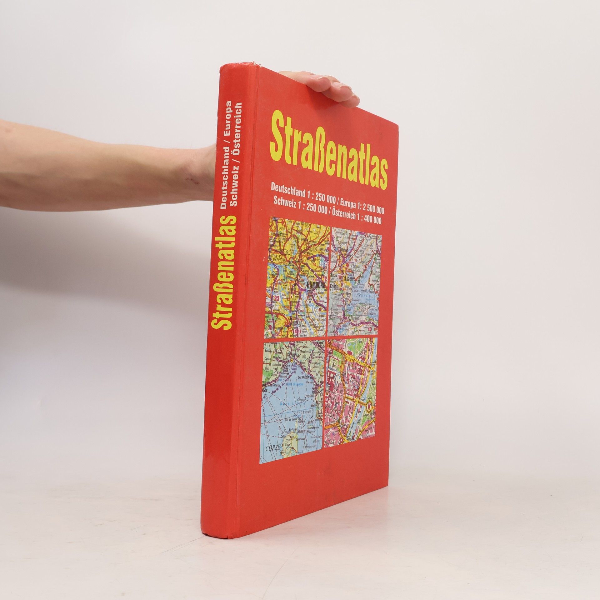 Collectif d'auteurs Straßenatlas Deutschland / Europa / Schweiz / Österreich