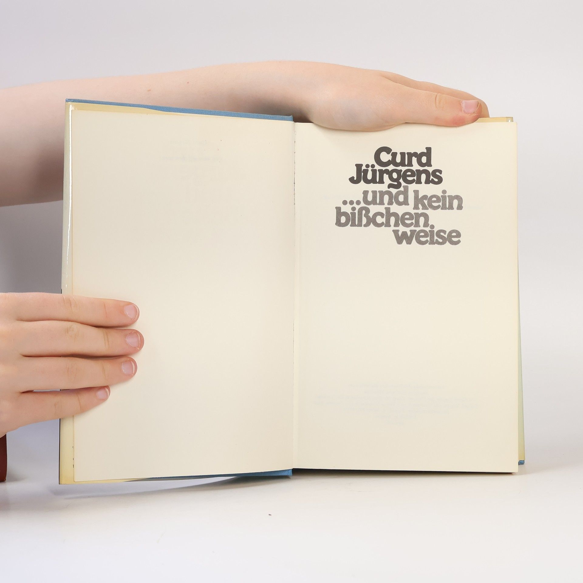 Curd Jürgens Und kein bißchen weise