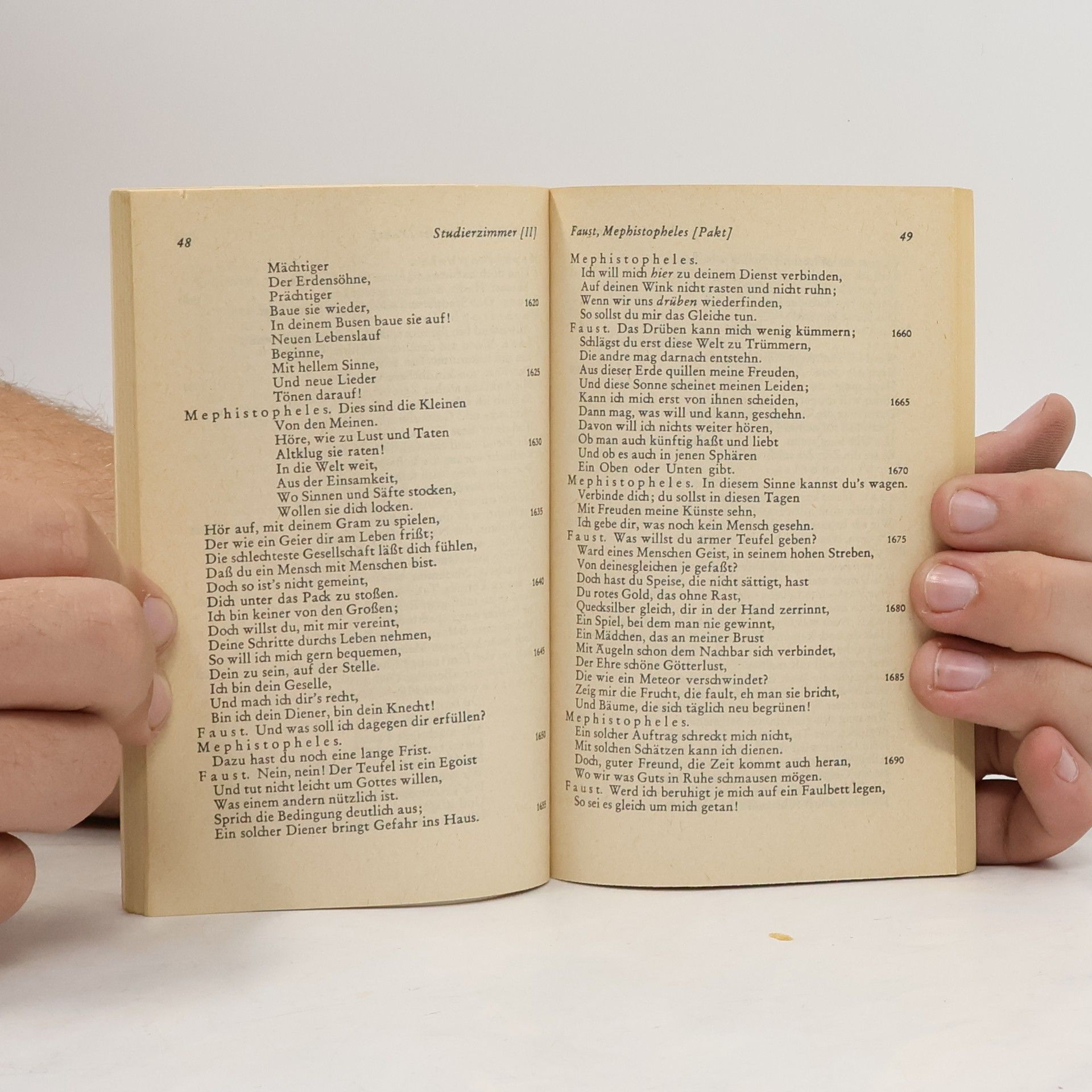 Johann Wolfgang von Goethe Faust : der Tragödie Erster teil