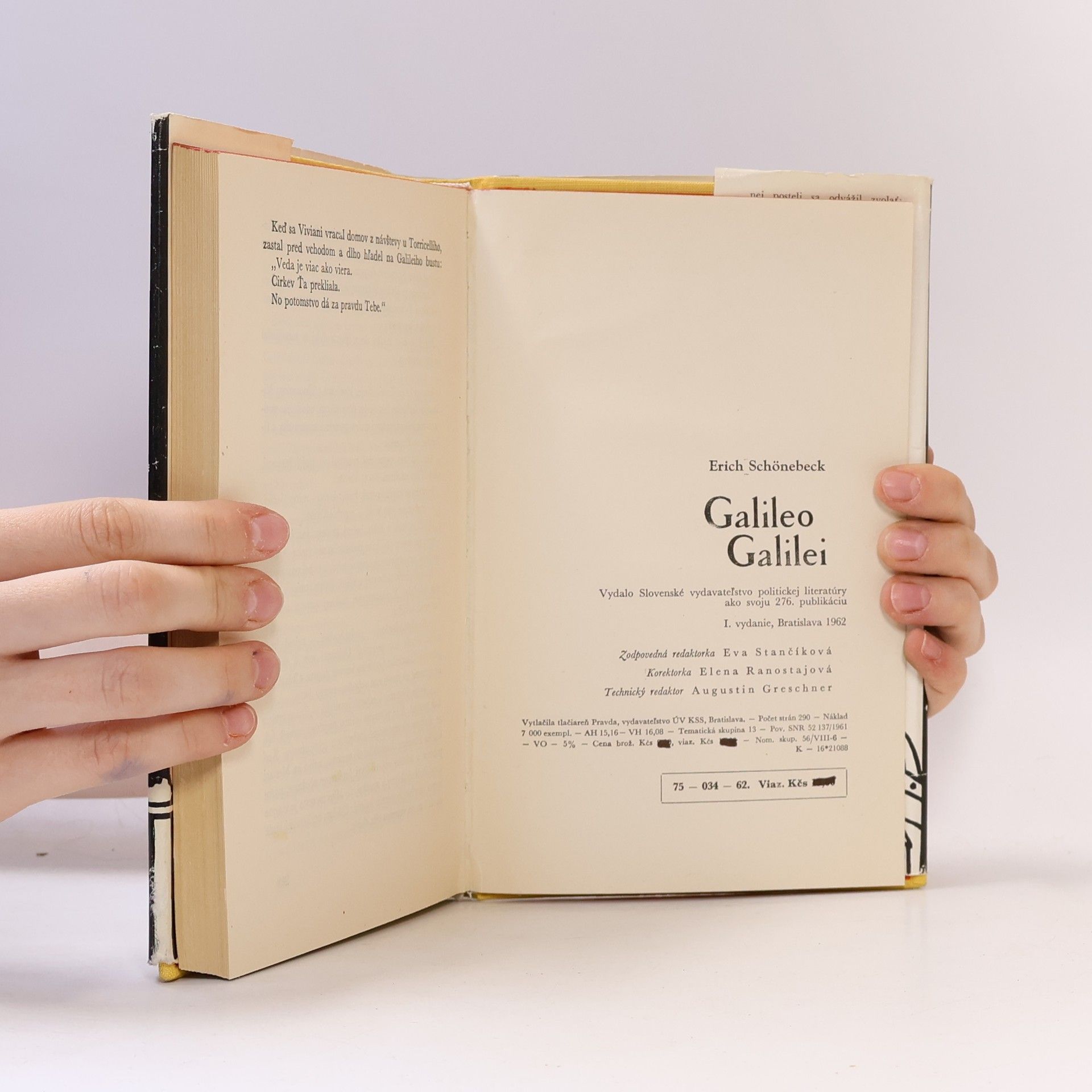 Erich Schönebeck Galileo Galilei