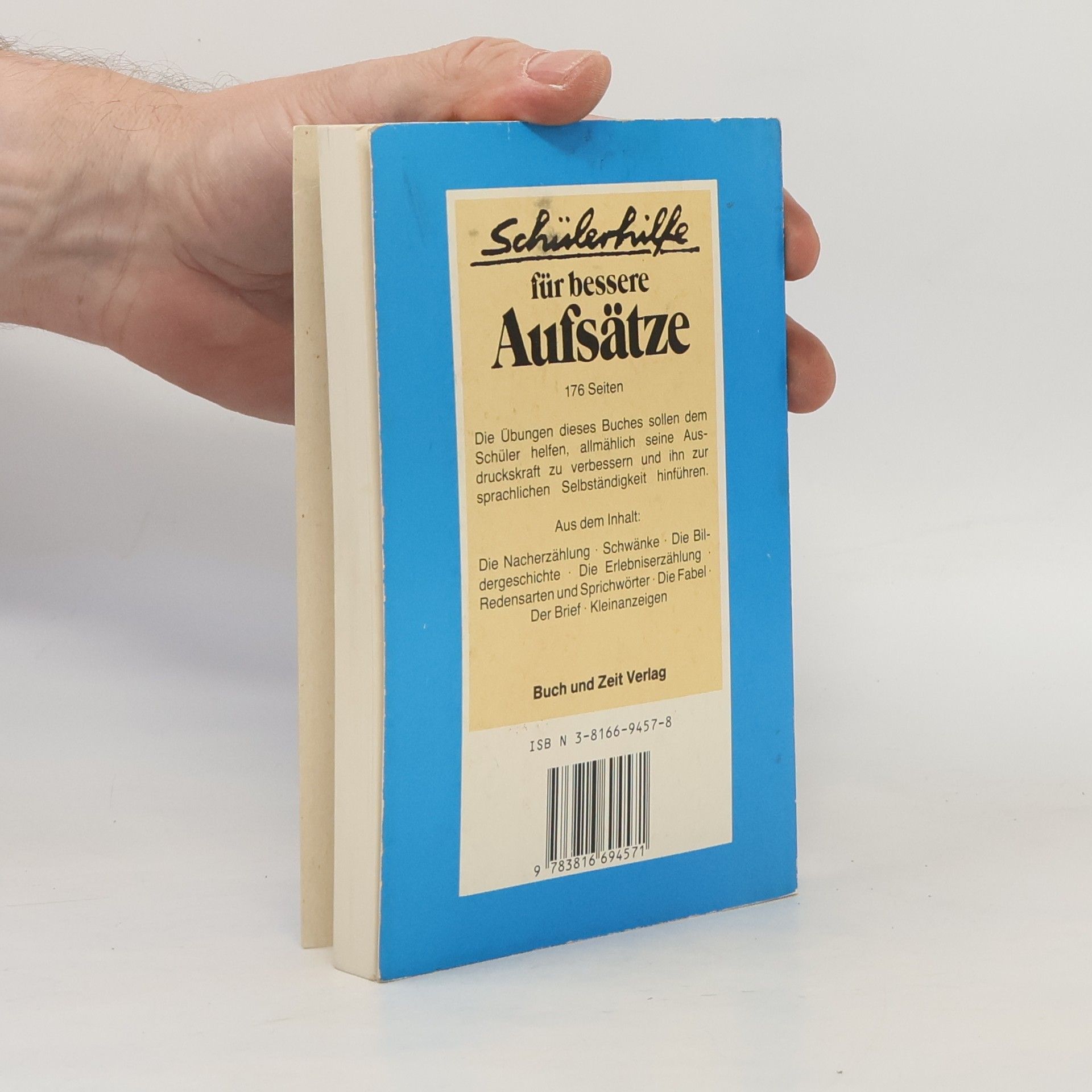 Schülerhilfe für bessere Aufsätze
