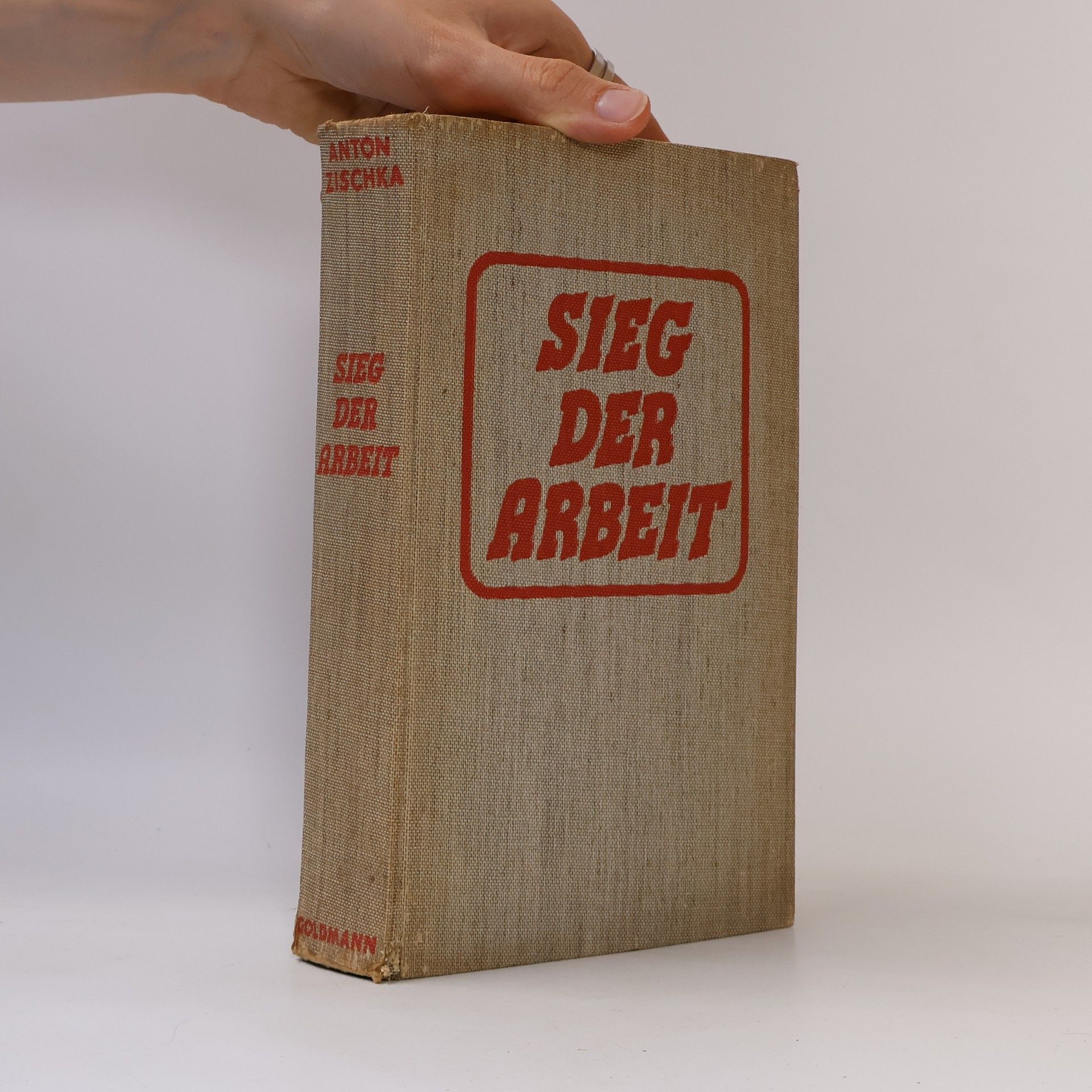 Anton Zischka Sieg der Arbeit