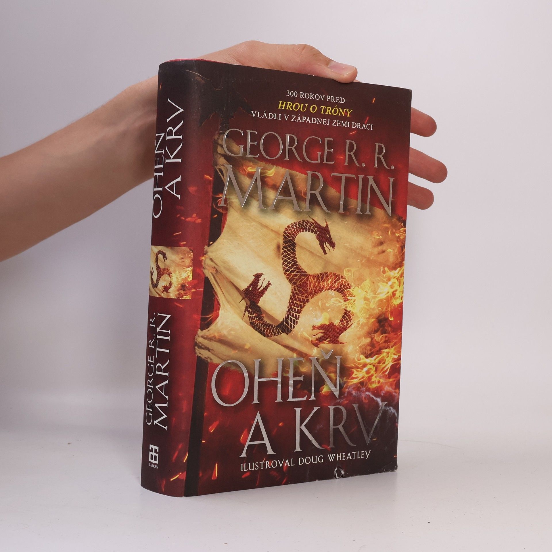 George R. R. Martin Oheň a krv