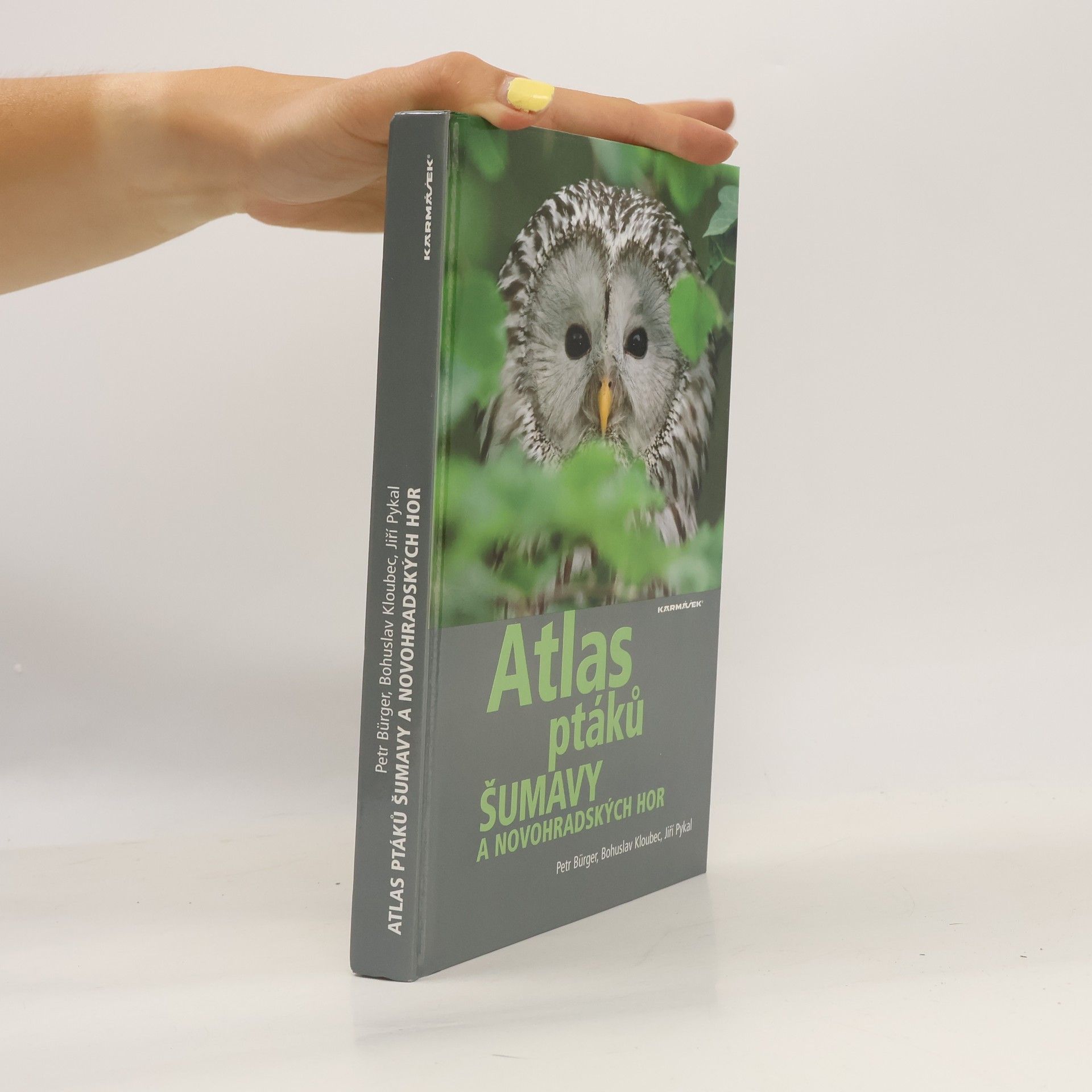 Petr Bürger Atlas ptáků Šumavy a Novohradských hor
