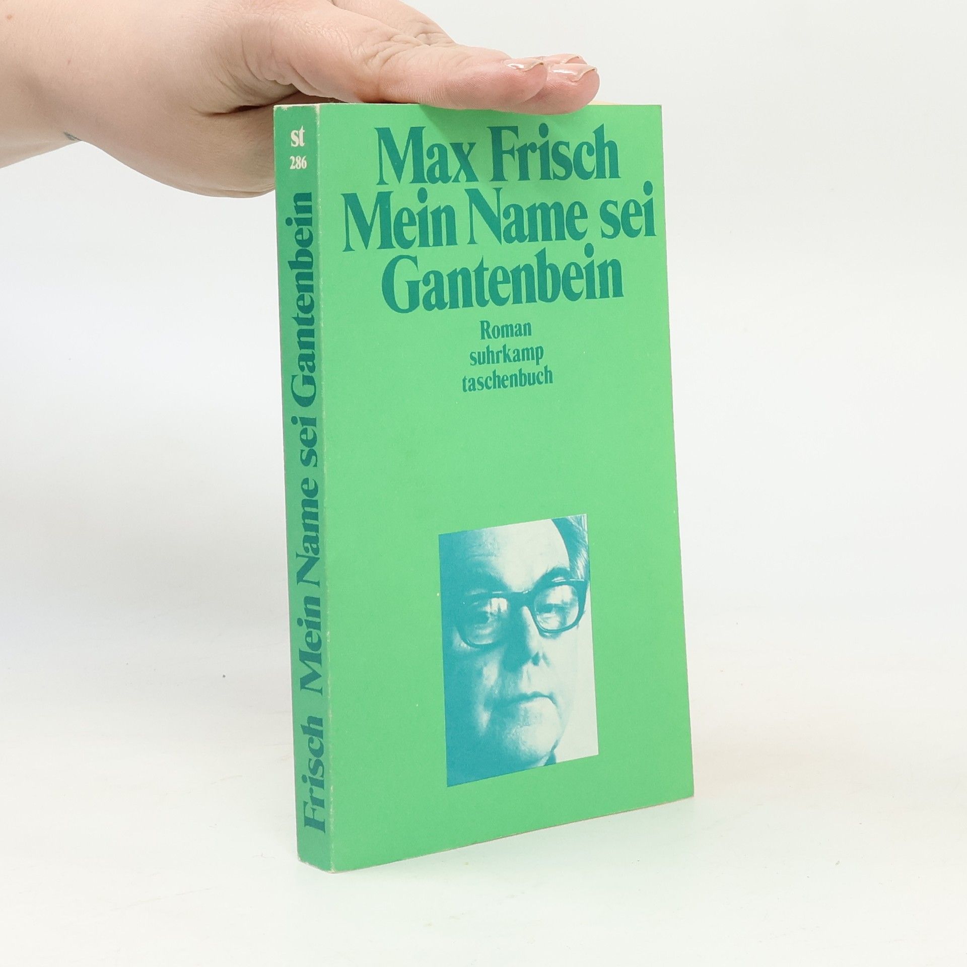 Max Frisch Mein Name sei Gantenbein
