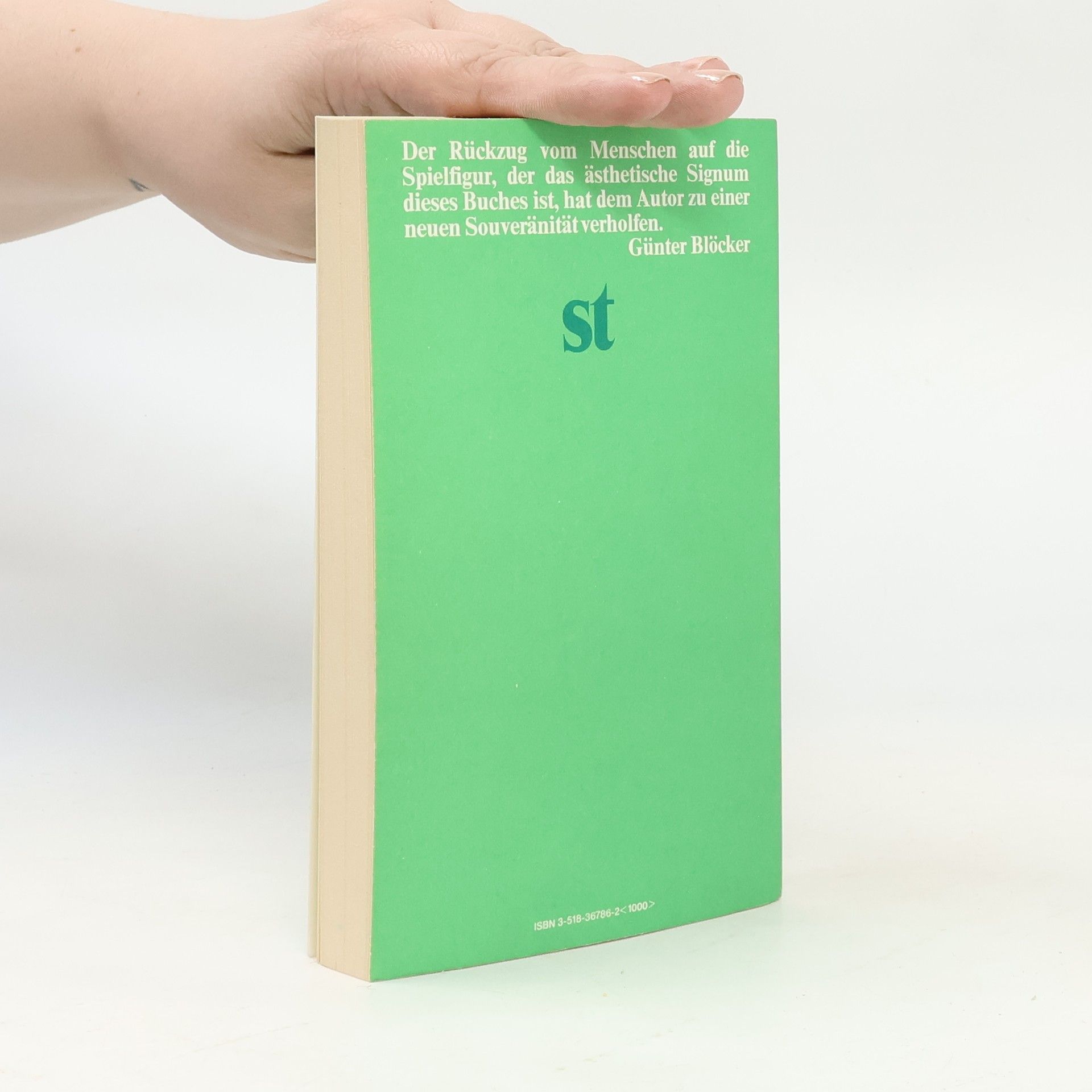 Max Frisch Mein Name sei Gantenbein