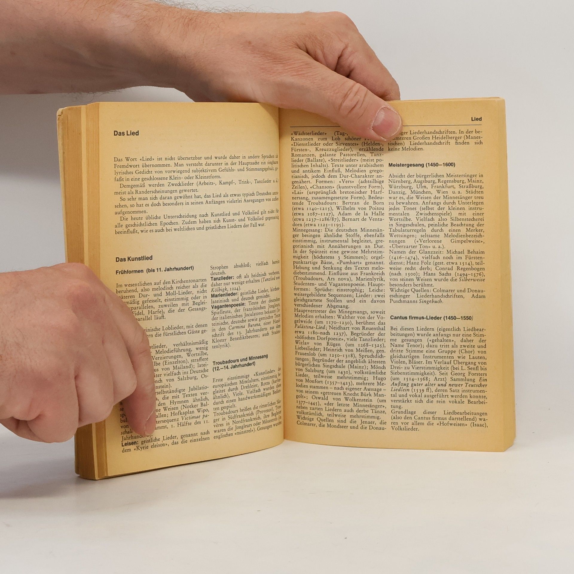 Heinrich Lindlar Rororo Musikhandbuch. Band 1