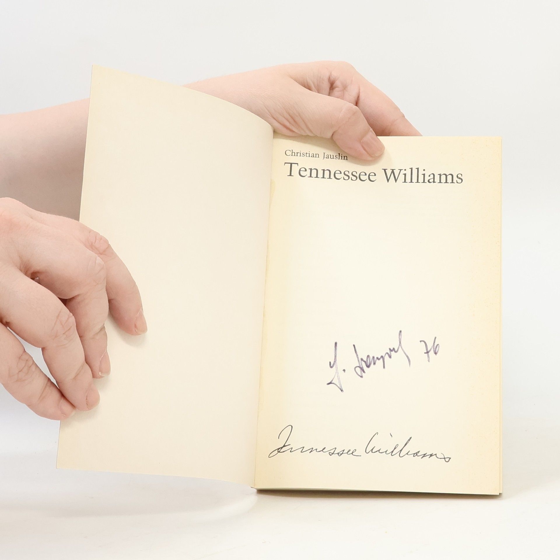 Christian Jauslin Dramatiker des Welttheaters. Williams