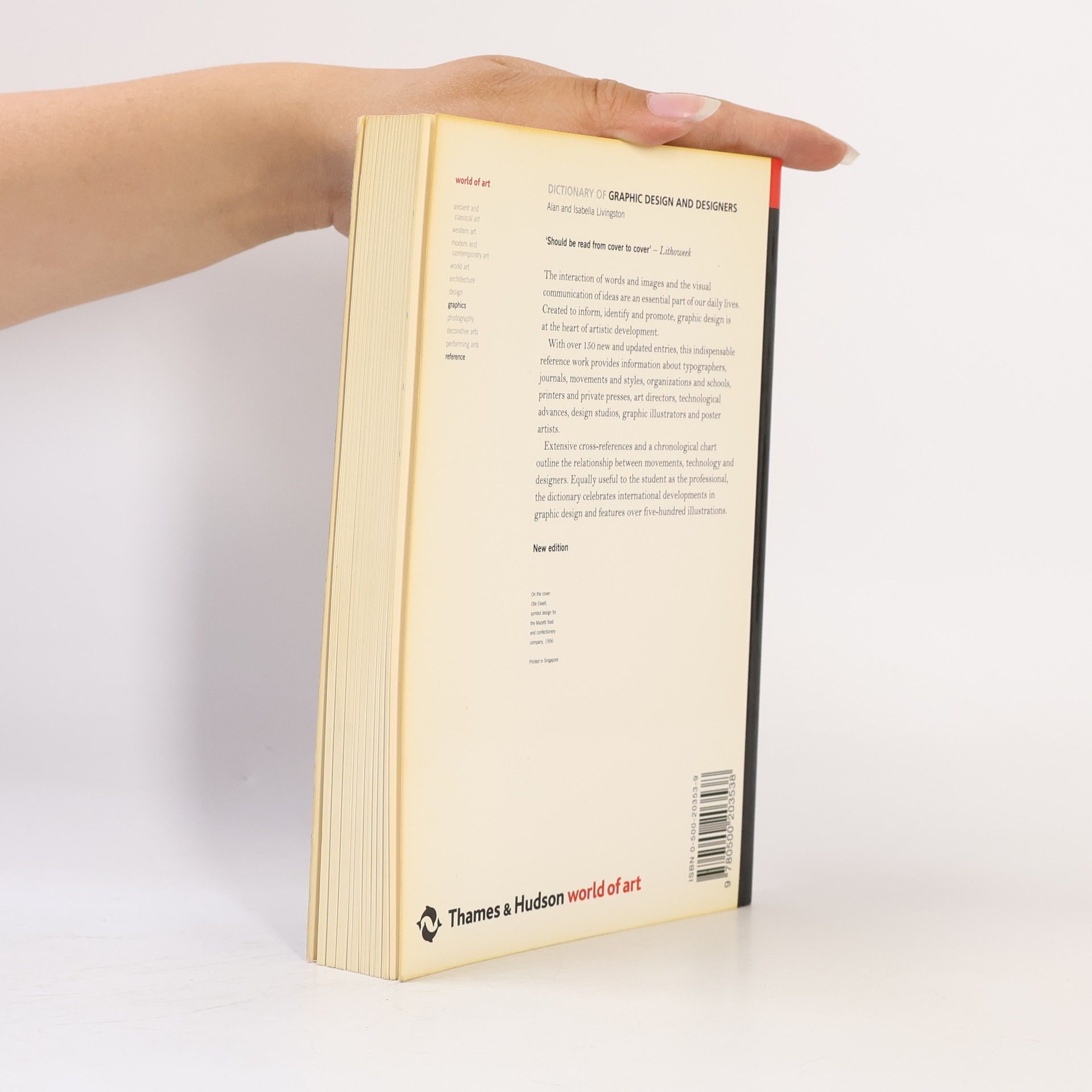 Alan Livingston The Thames & Hudson dictionary of graphic design and designers