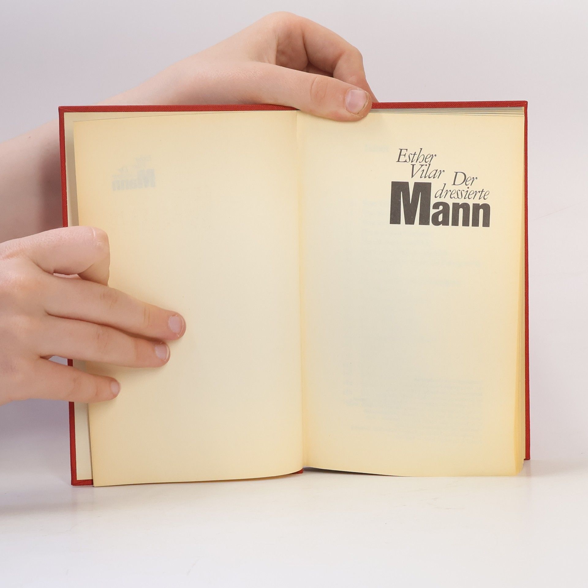 Esther Vilar Der dressierte Mann