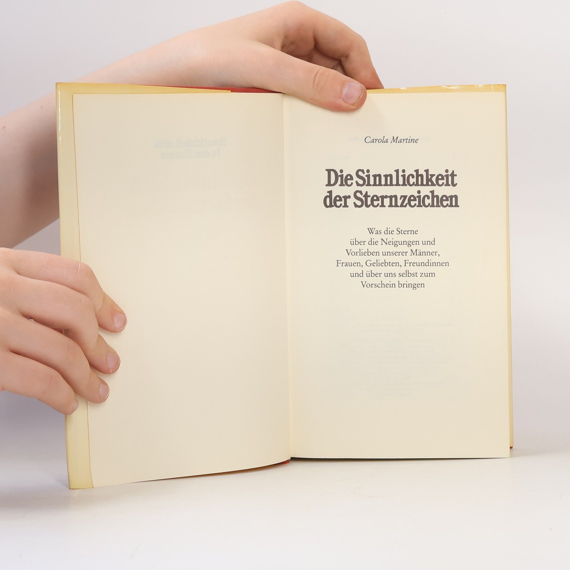 Carola Martine Die Sinnlichkeit der Sternzeichen