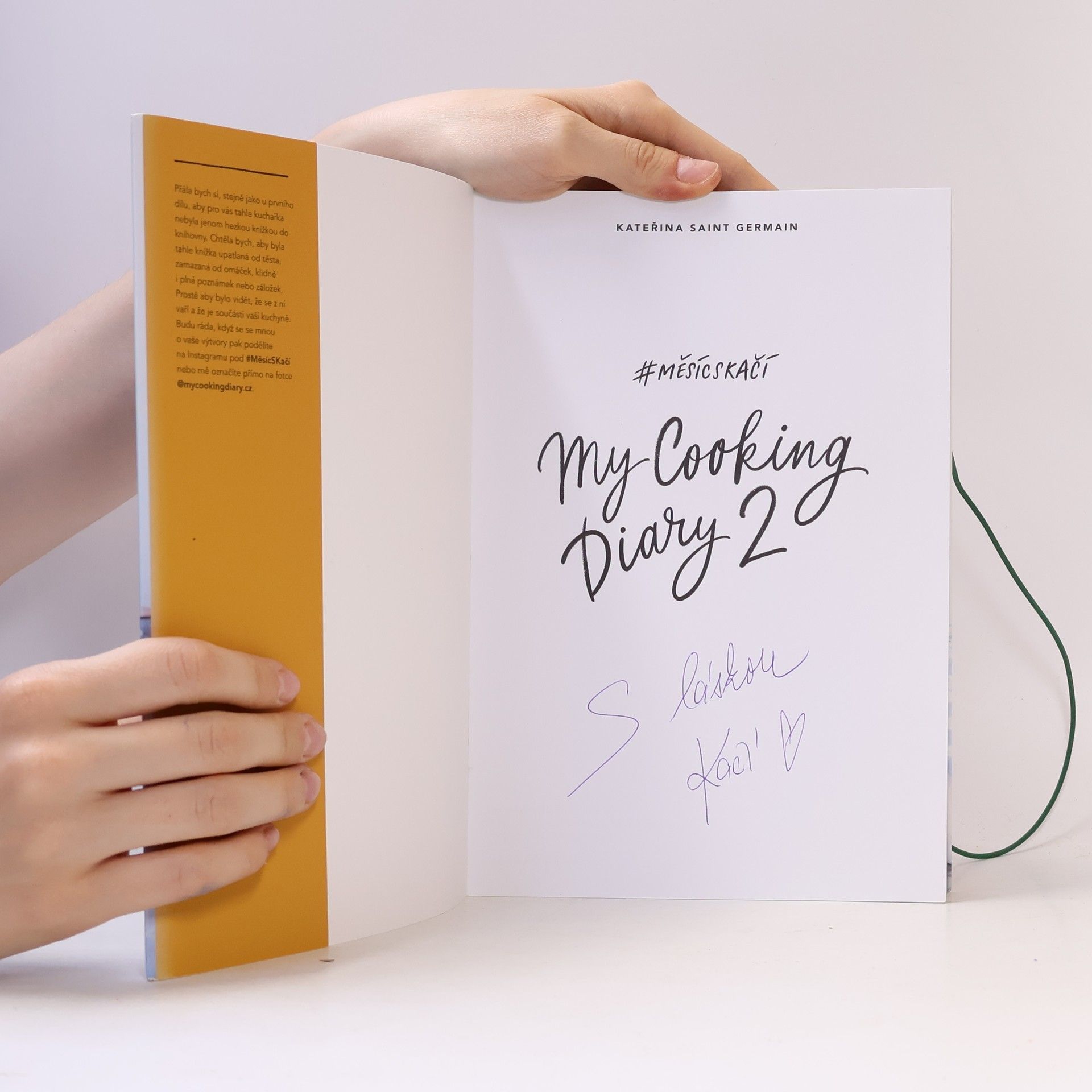 Kateřina Saint Germain My cooking diary 2 : #měsícsKačí