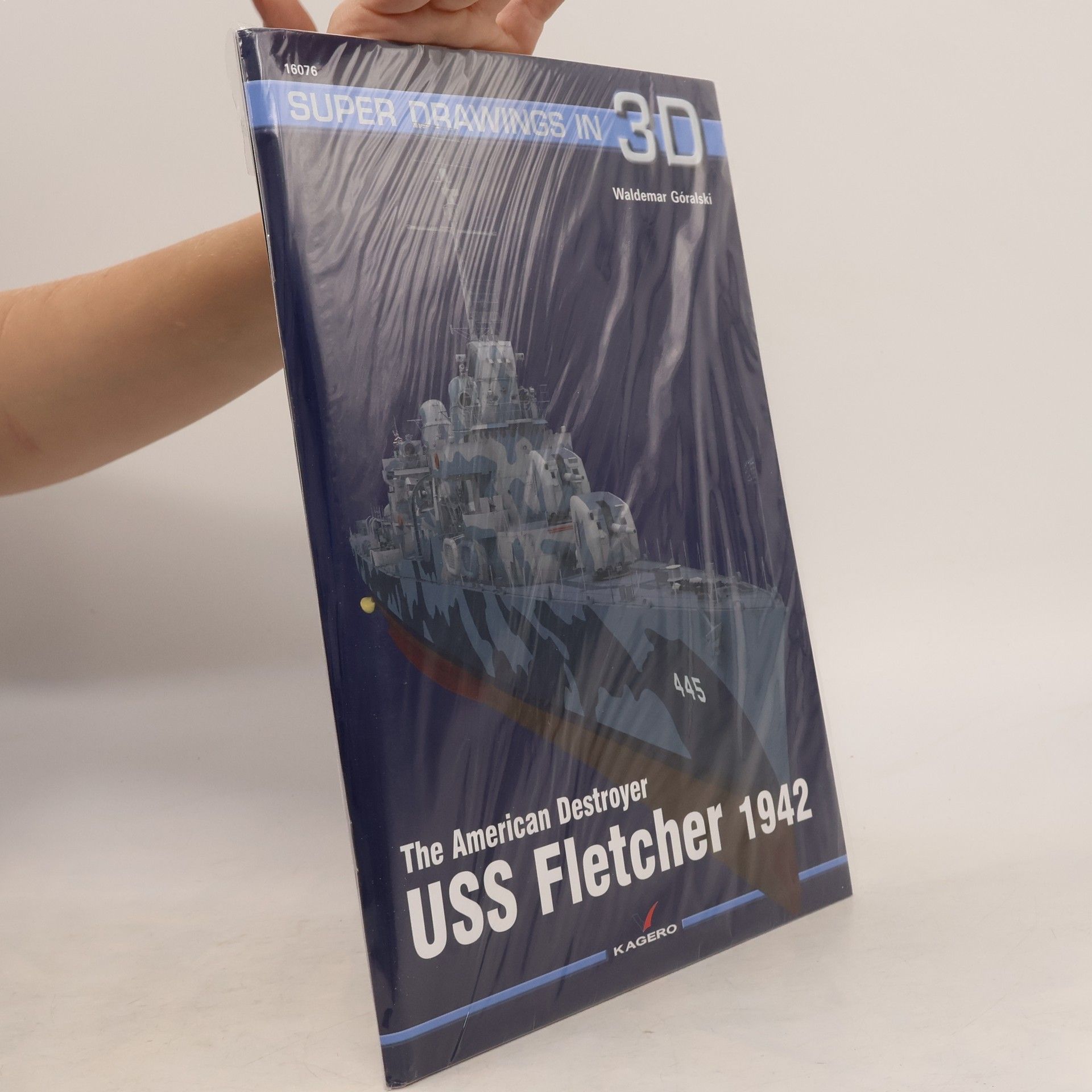 Waldemar Goralski Super Drawings in 3D: The American Destroyer USS Fletcher 1942