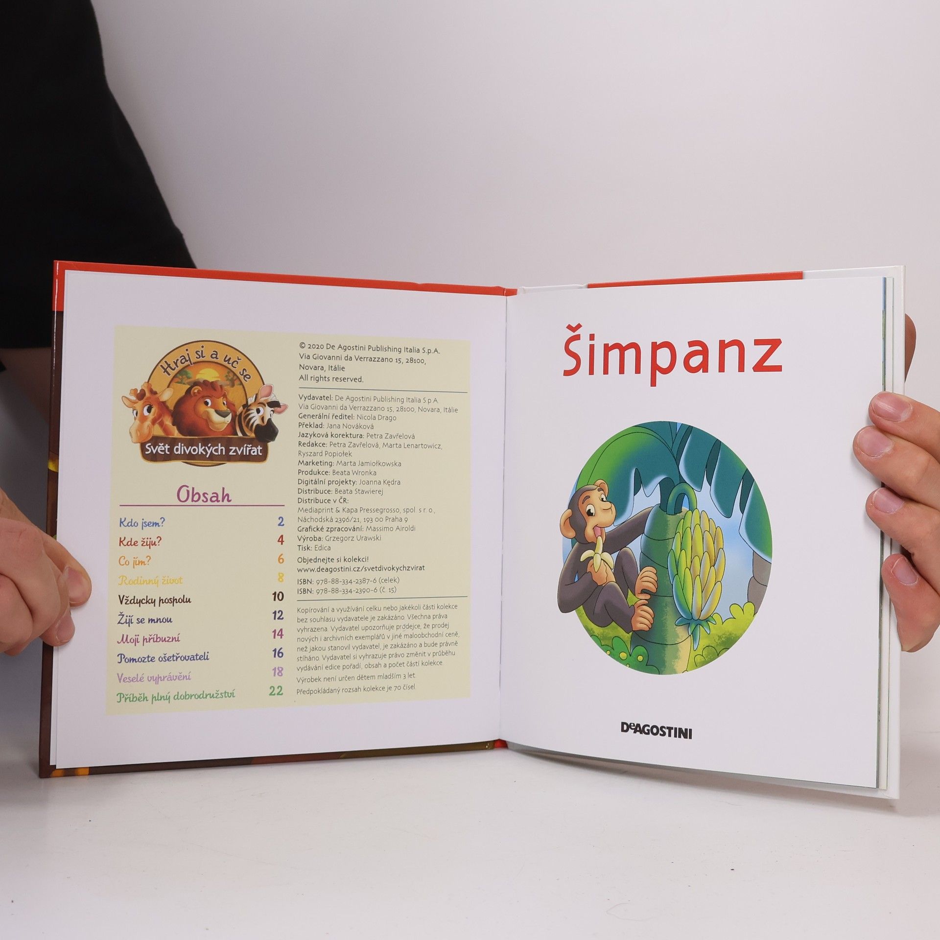 Autorenkollektiv Bydlím v savaně 15. Šimpanz
