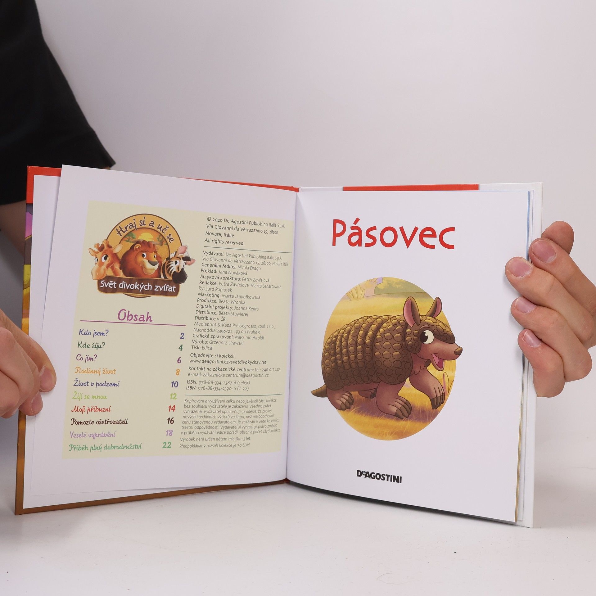 Kolektív autorov Bydlím v savaně 22. Pásovec