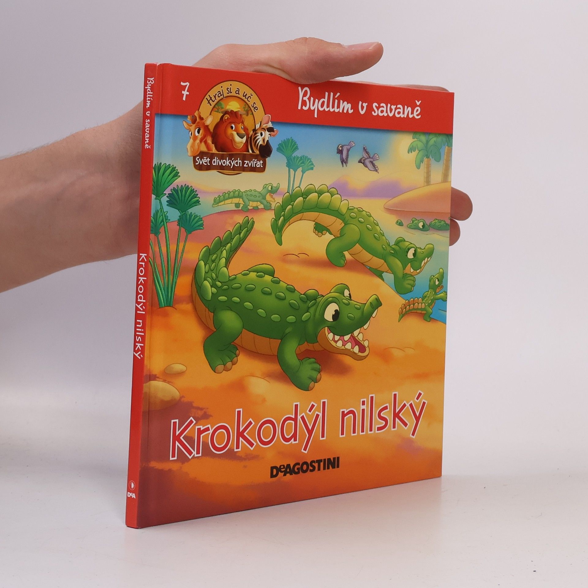 Kolektiv autorů Bydlím v savaně 7. Krokodýl nilský