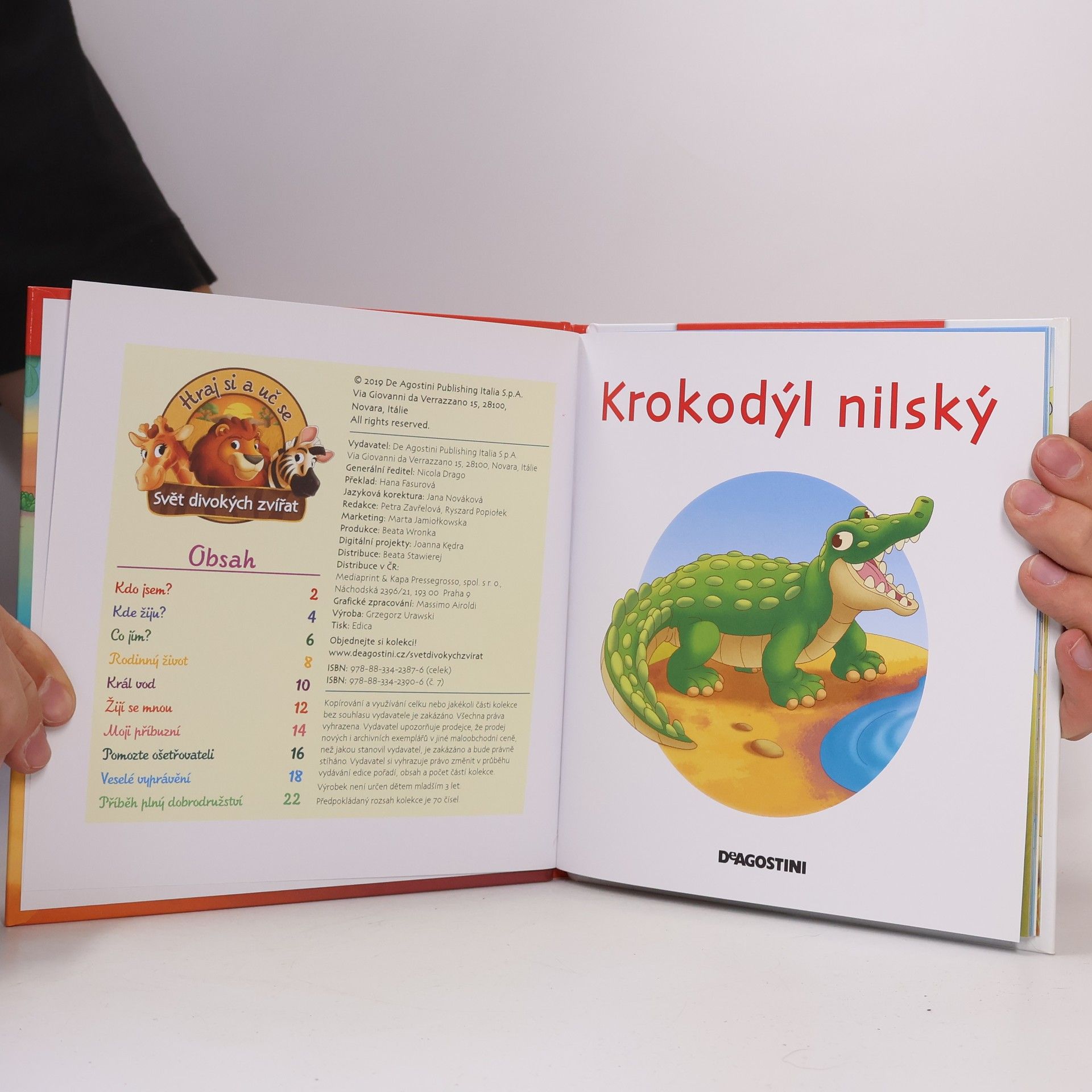 Kolektiv autorů Bydlím v savaně 7. Krokodýl nilský