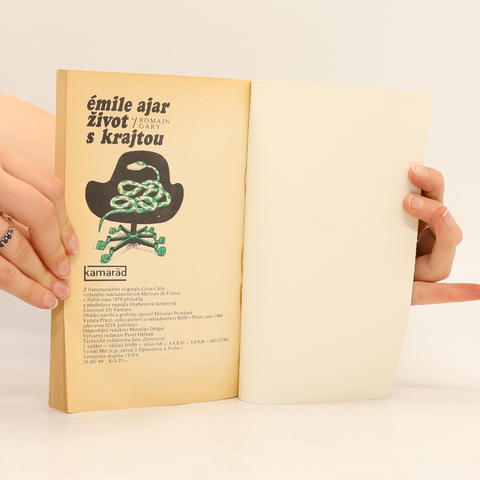 Romain Gary Život s krajtou