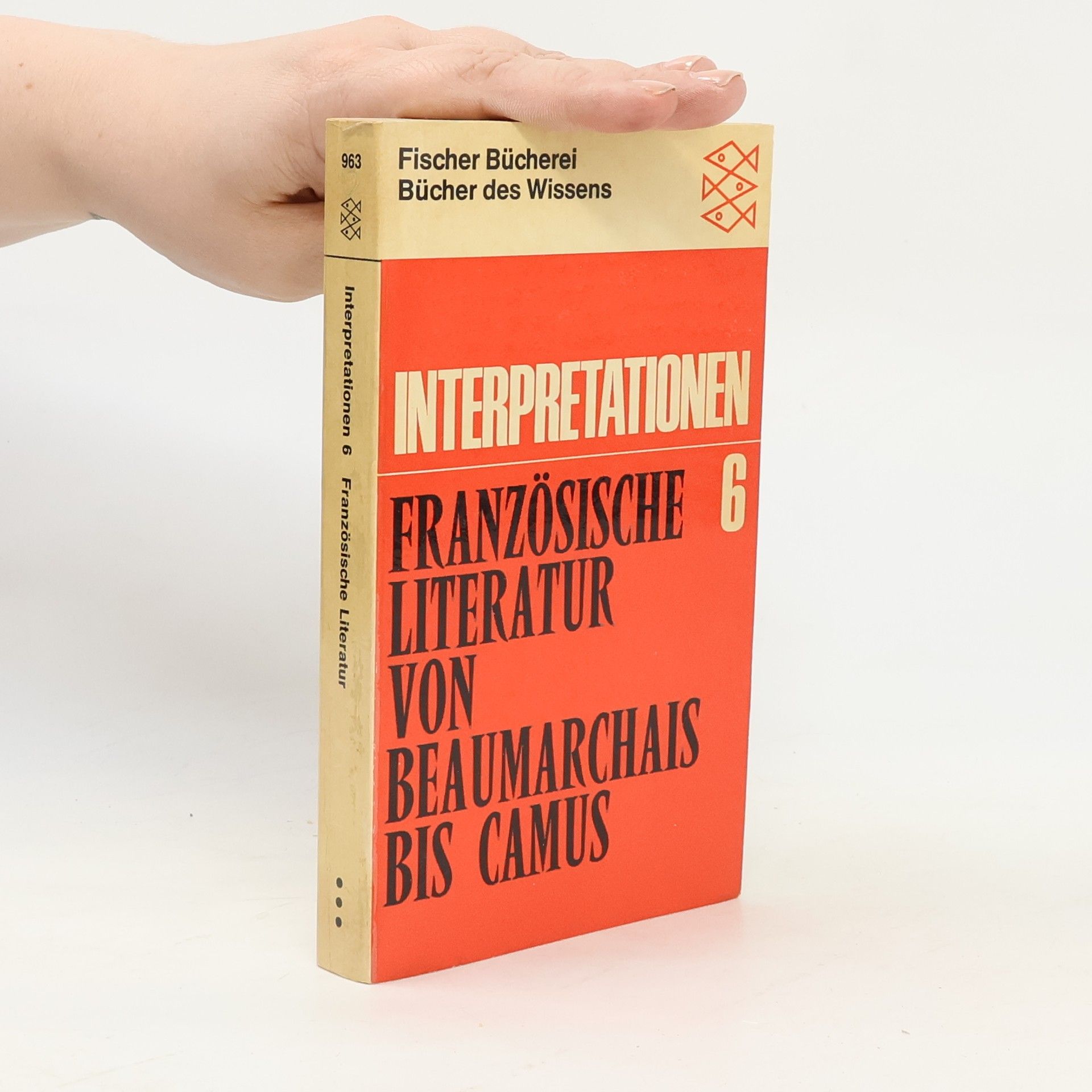 Kolektív autorov Interpretationen 6. Französische Literatur von Beaumarchais bis Camus