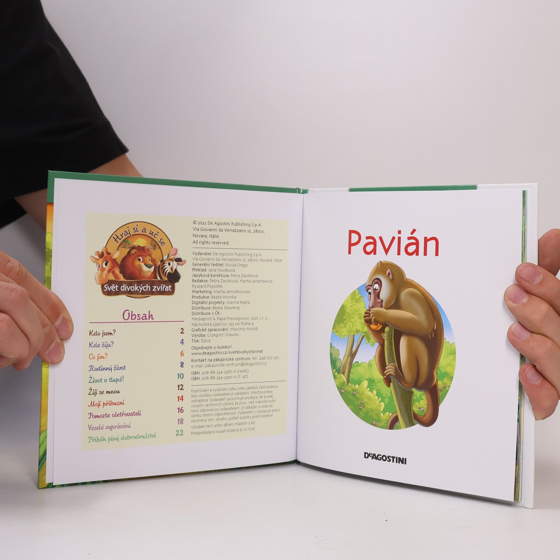 Kolektiv autorů Bydlím v lese 47. Pavián
