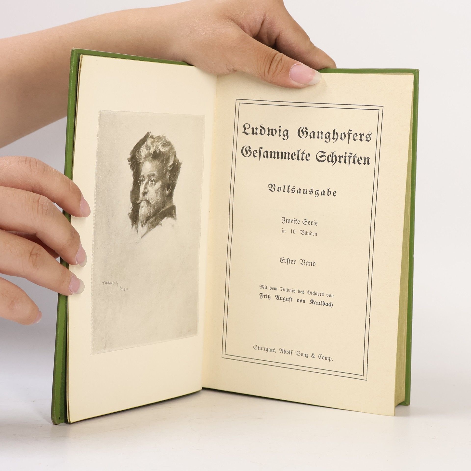 Ludwig Ganghofer Gesammelte Schriften. Band 1 & 2
