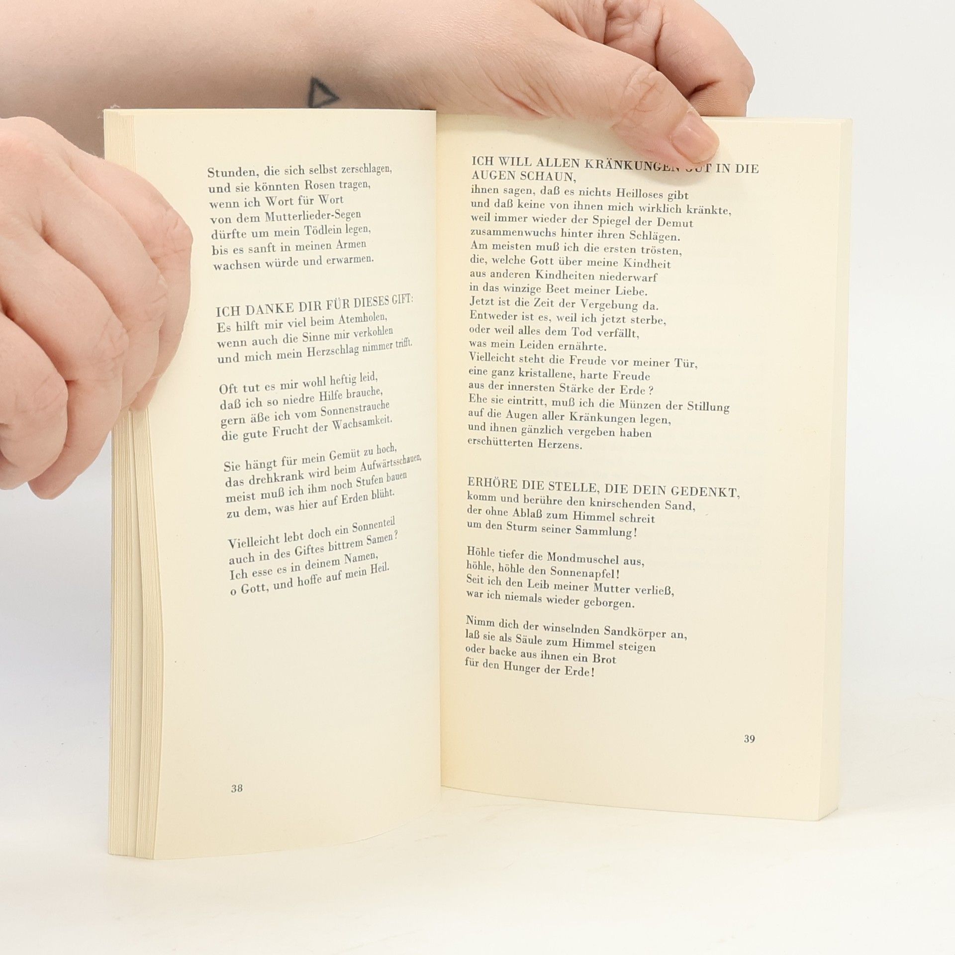 Christine Lavant Wirf ab den Lehm