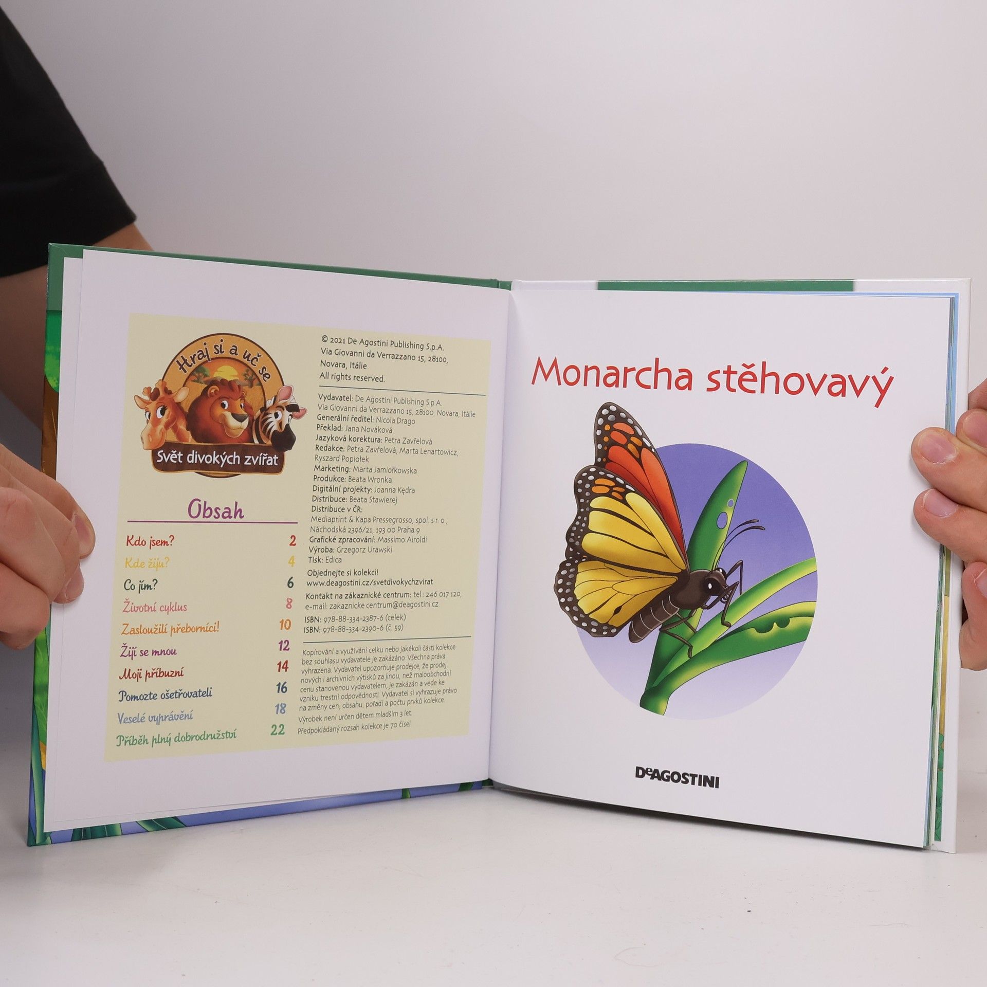 Autores varios Bydlím v lese 59. Monarcha Stěhovavý