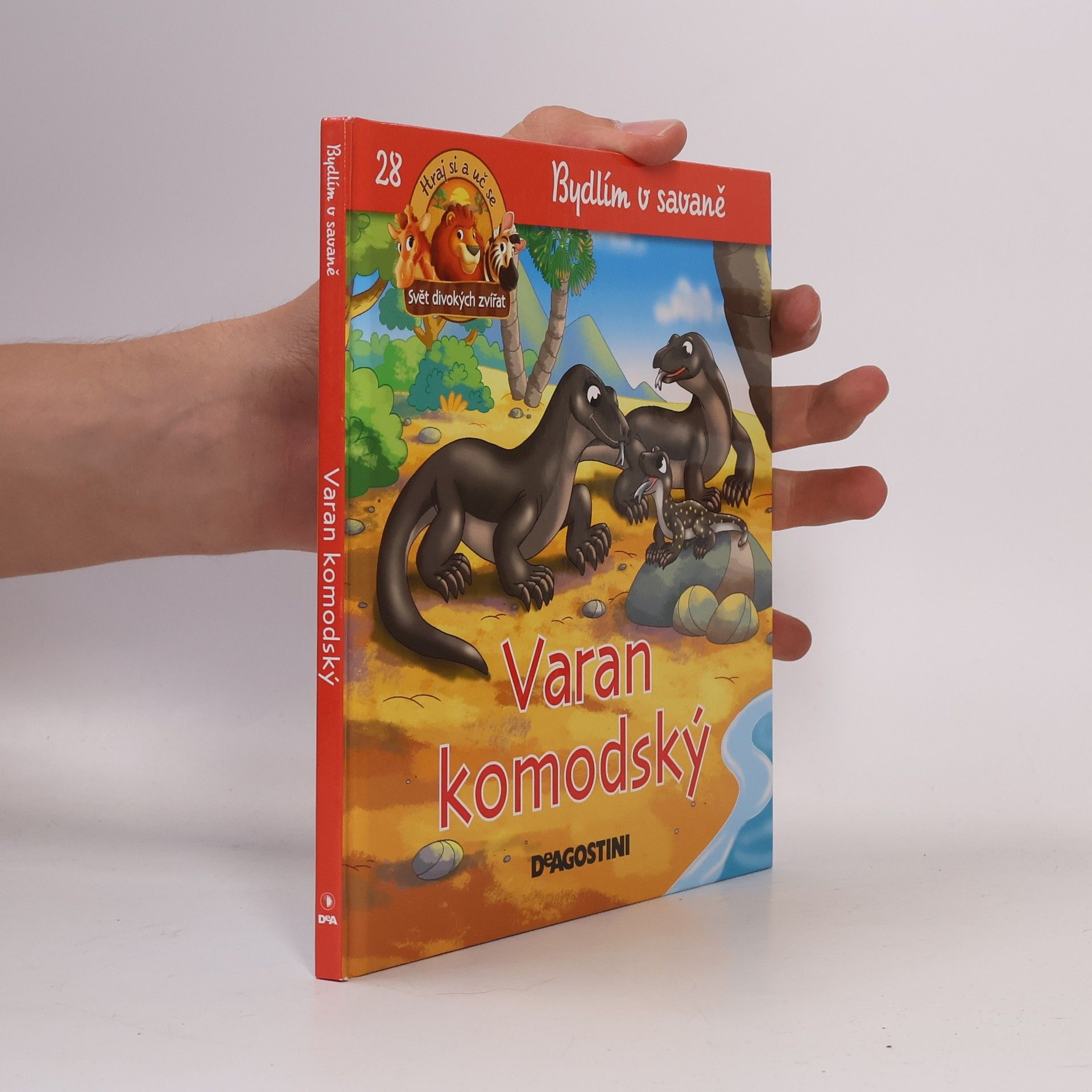 Autores varios Bydlím v savaně 28. Varan komodský