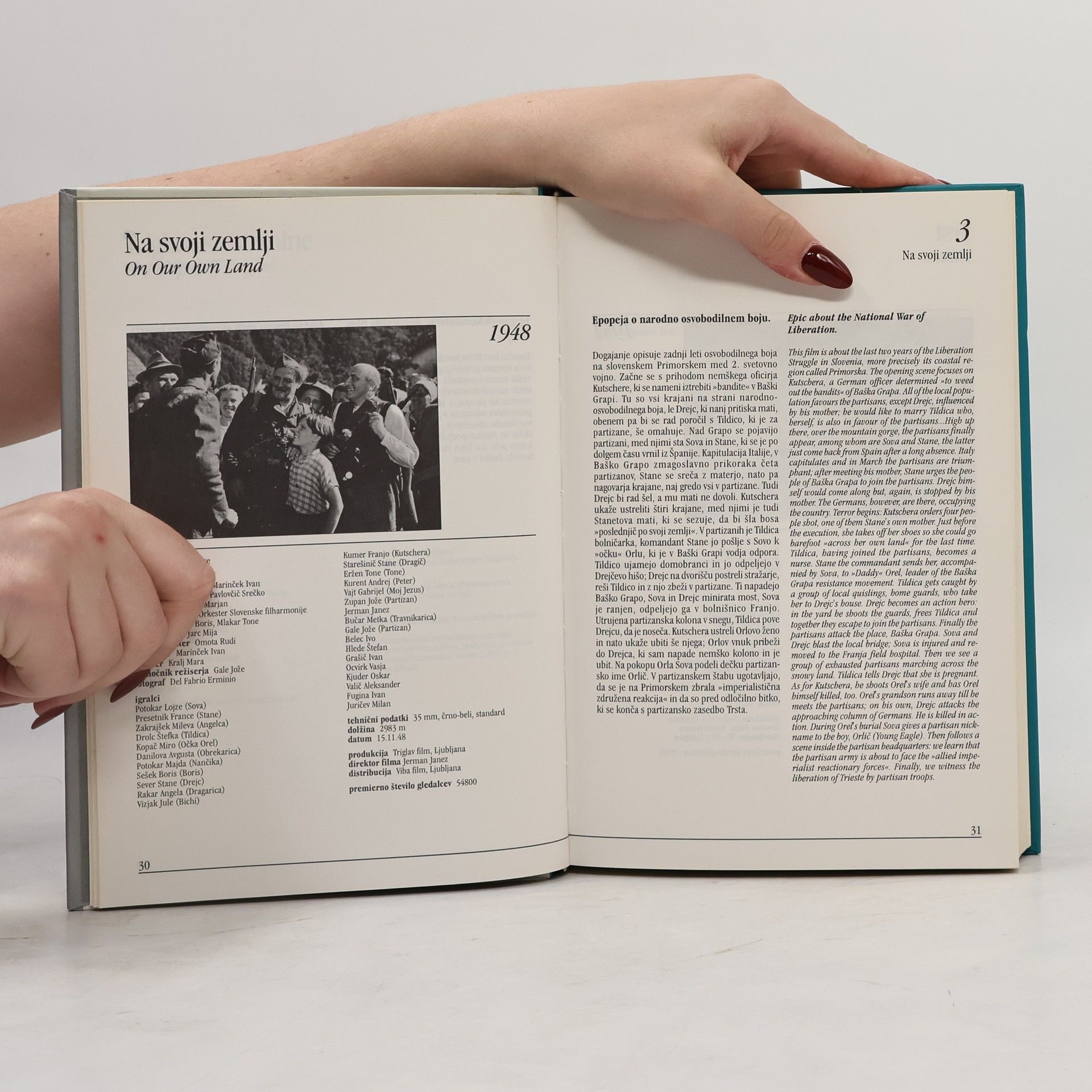 Silvan Furlan Filmografija slovenskih celovečernih filmov 1931-1993