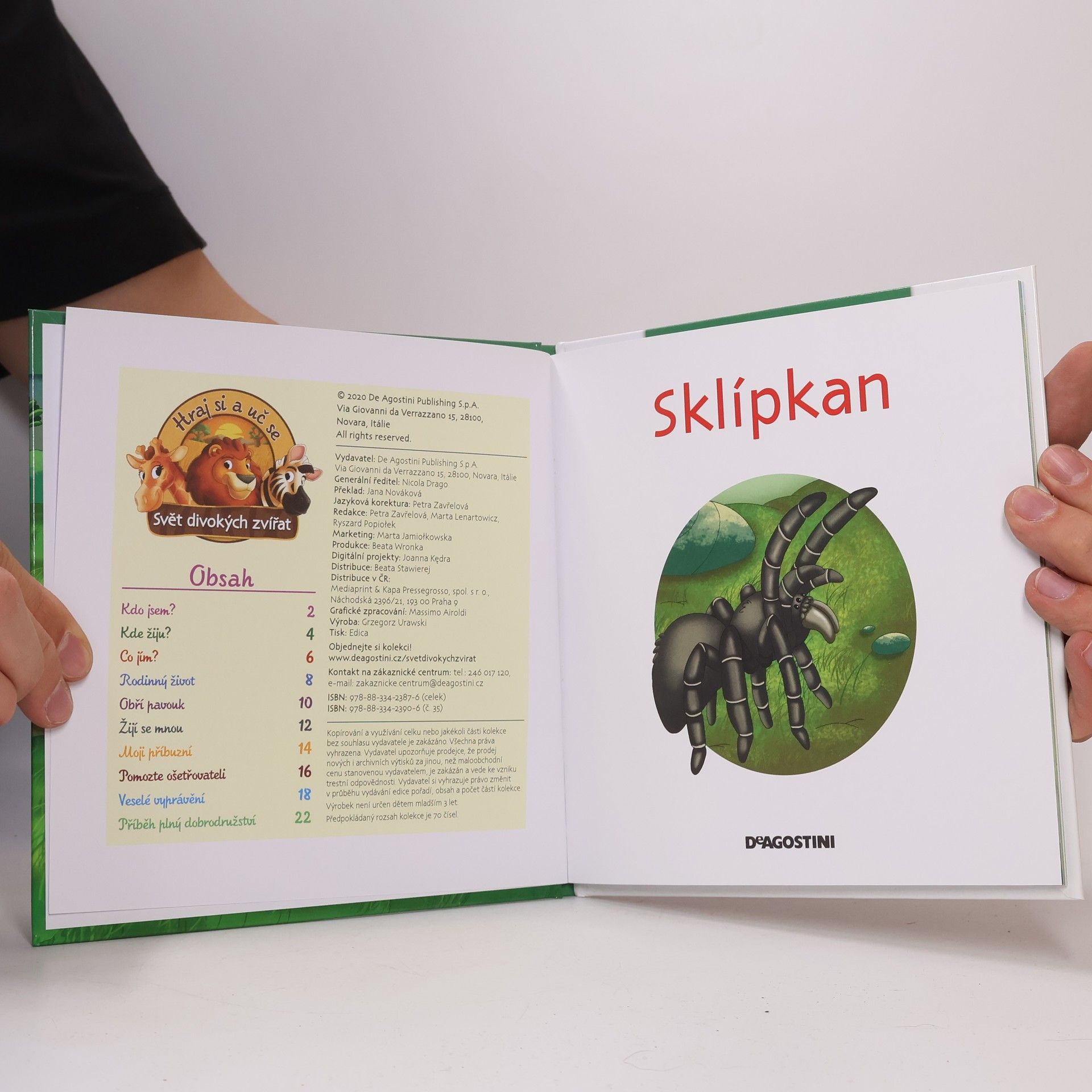 Collectif d'auteurs Bydlím v lese 35. Sklípkan