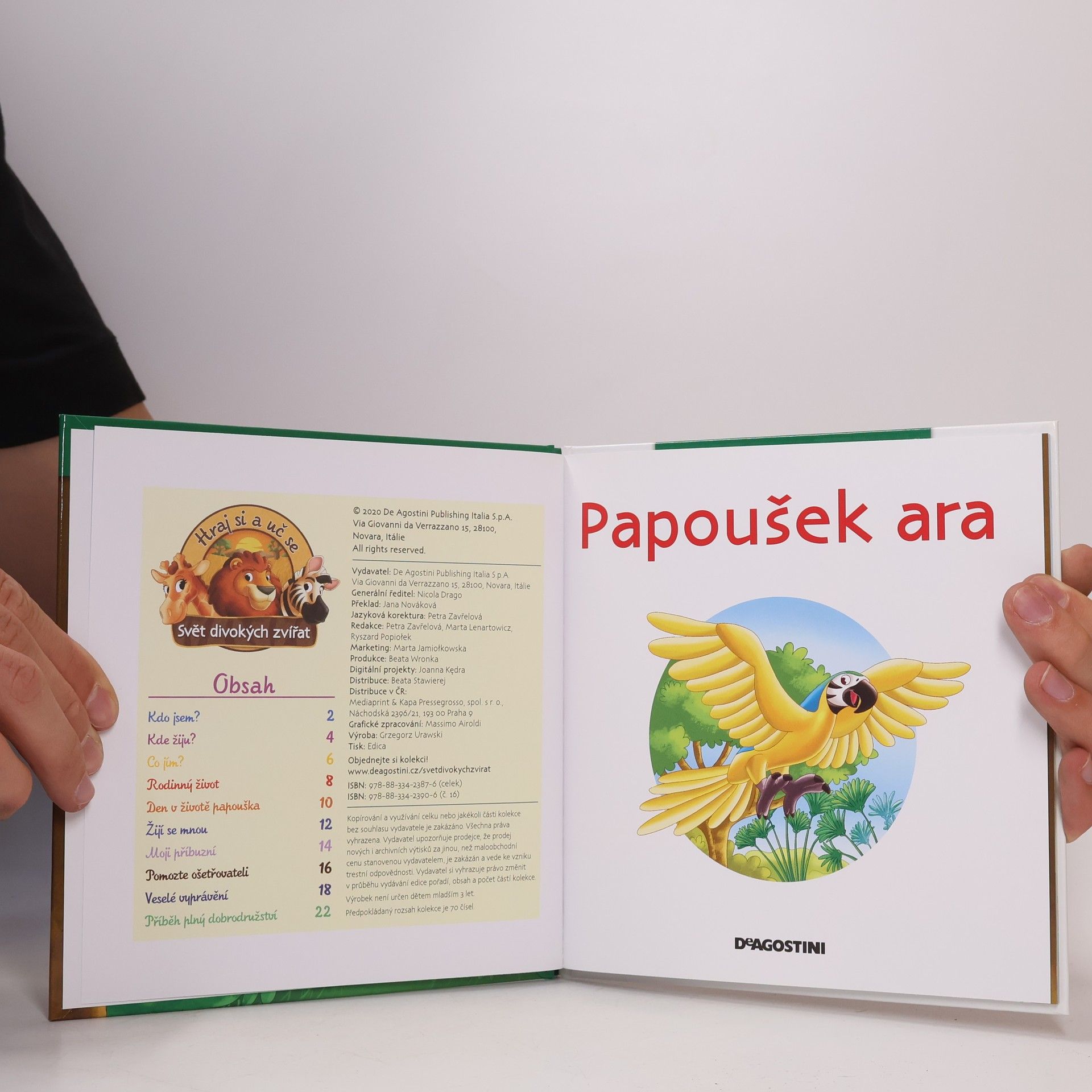 Kolektív autorov Bydlím v lese 16. Papoušek ara