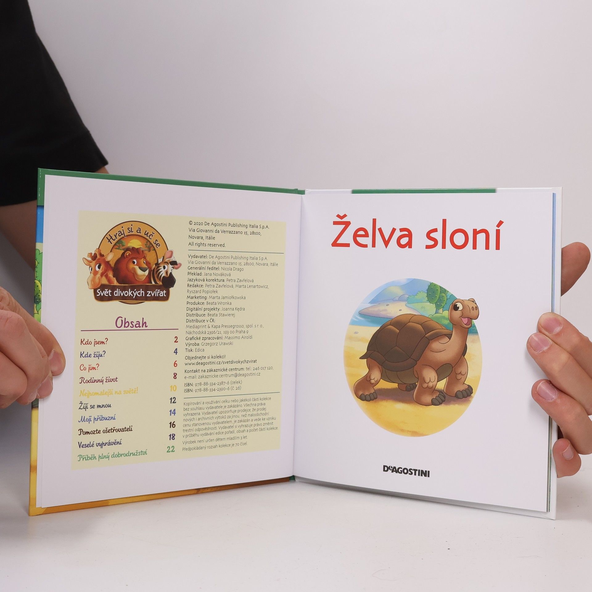 Autores varios Bydlím v lese 26. Želva sloní