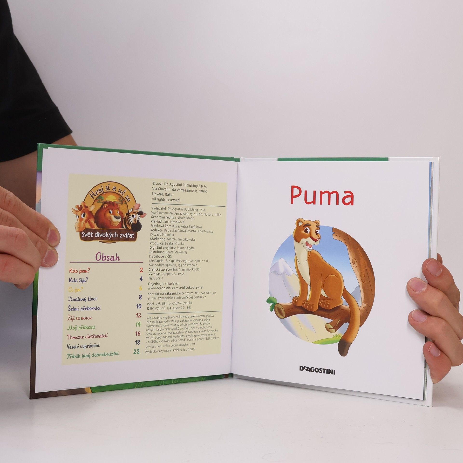 Various authors Bydlím v lese 34. Puma